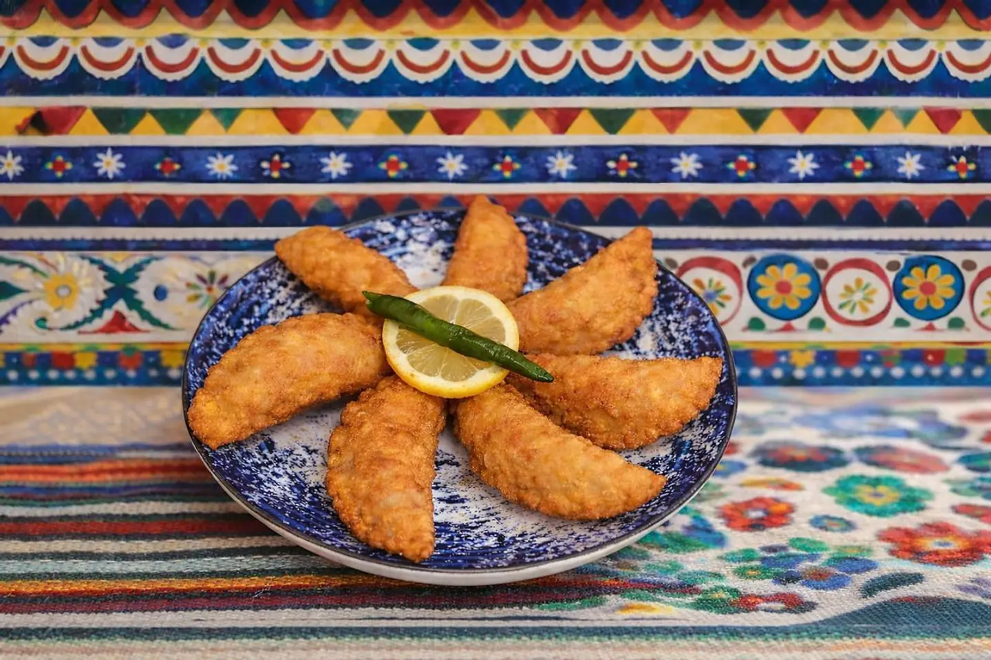 سمبوسه جبن حبة