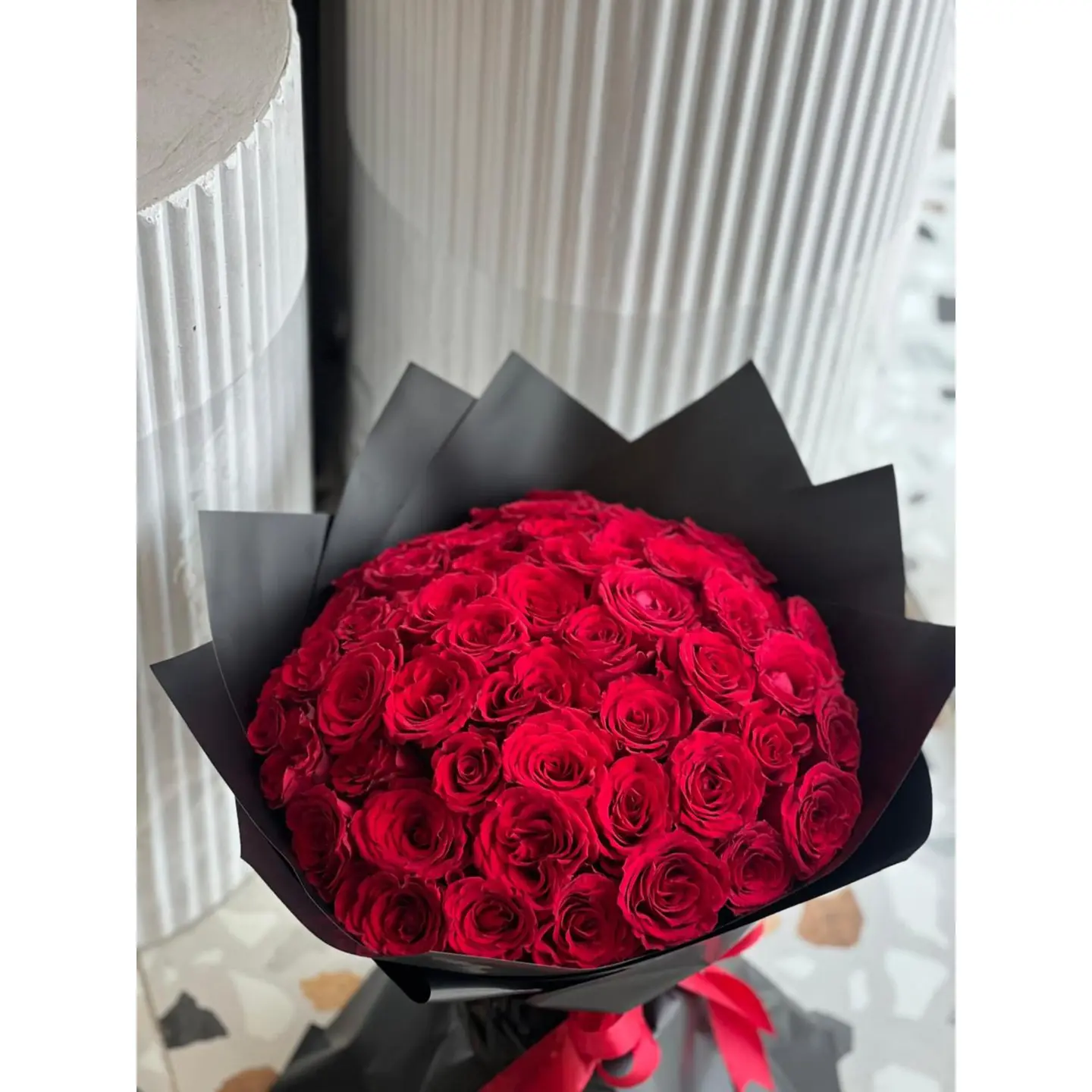 باقة الحب الأحمر