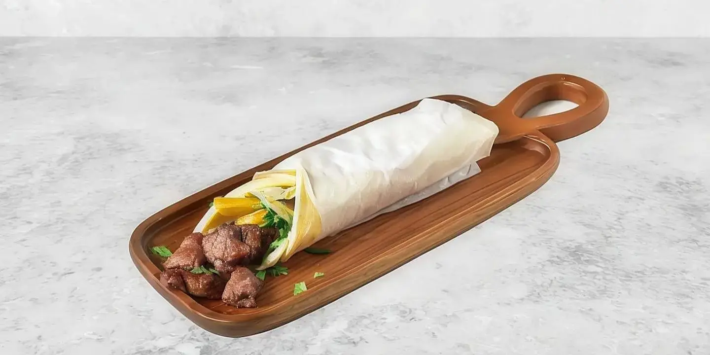 Meat With Onion Sandwich