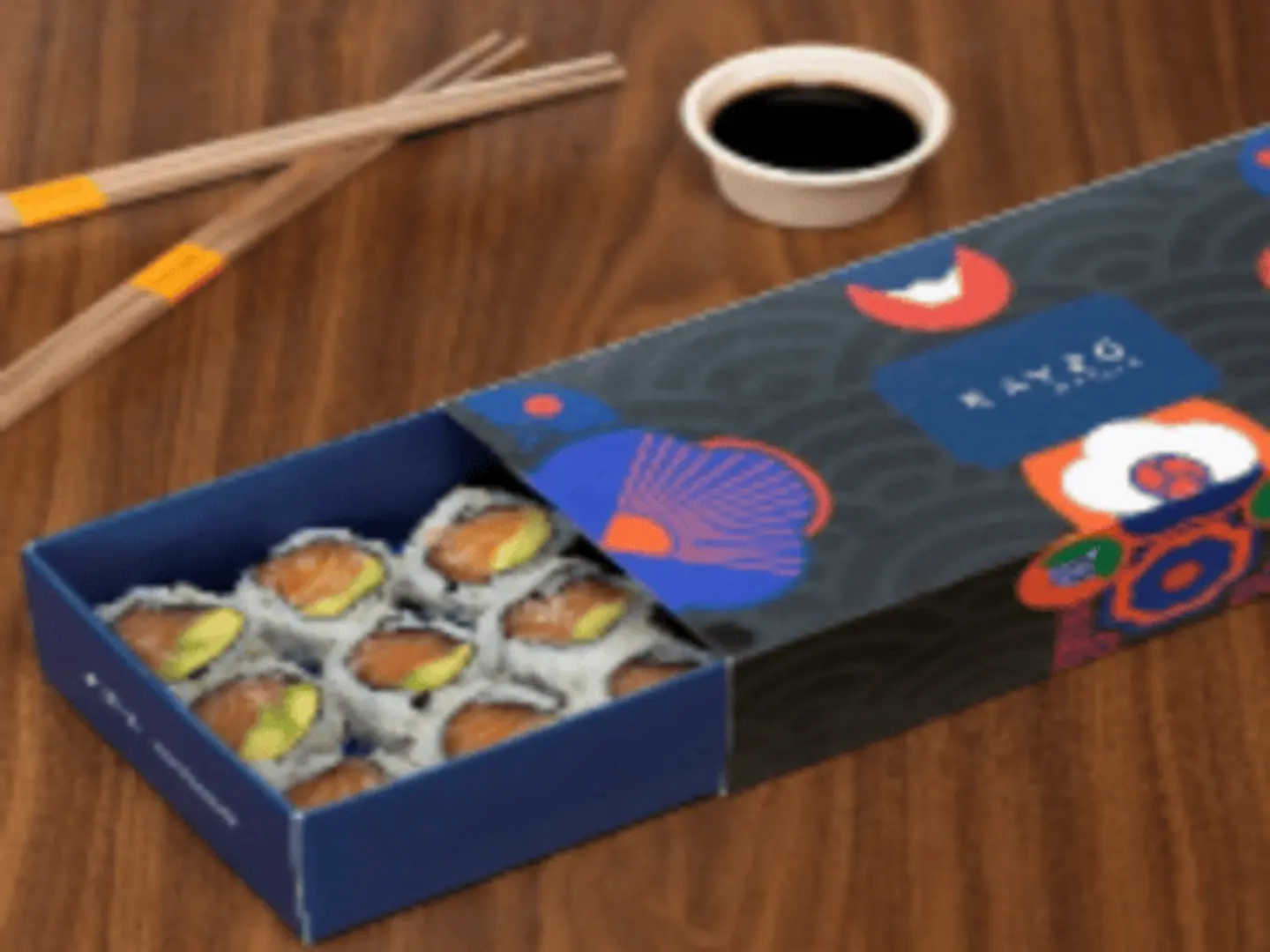 Salmon Avocado Maki Gathering