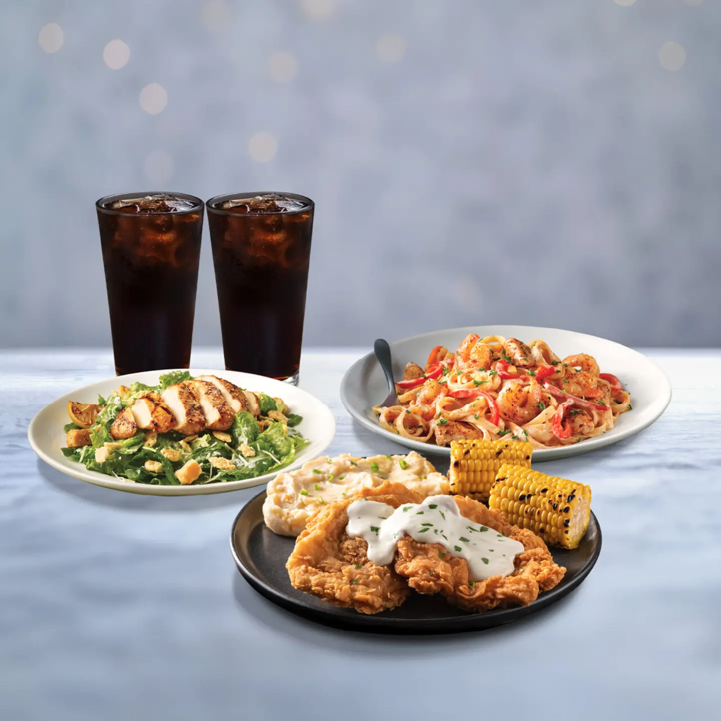 وليمة الدجاج البافلو