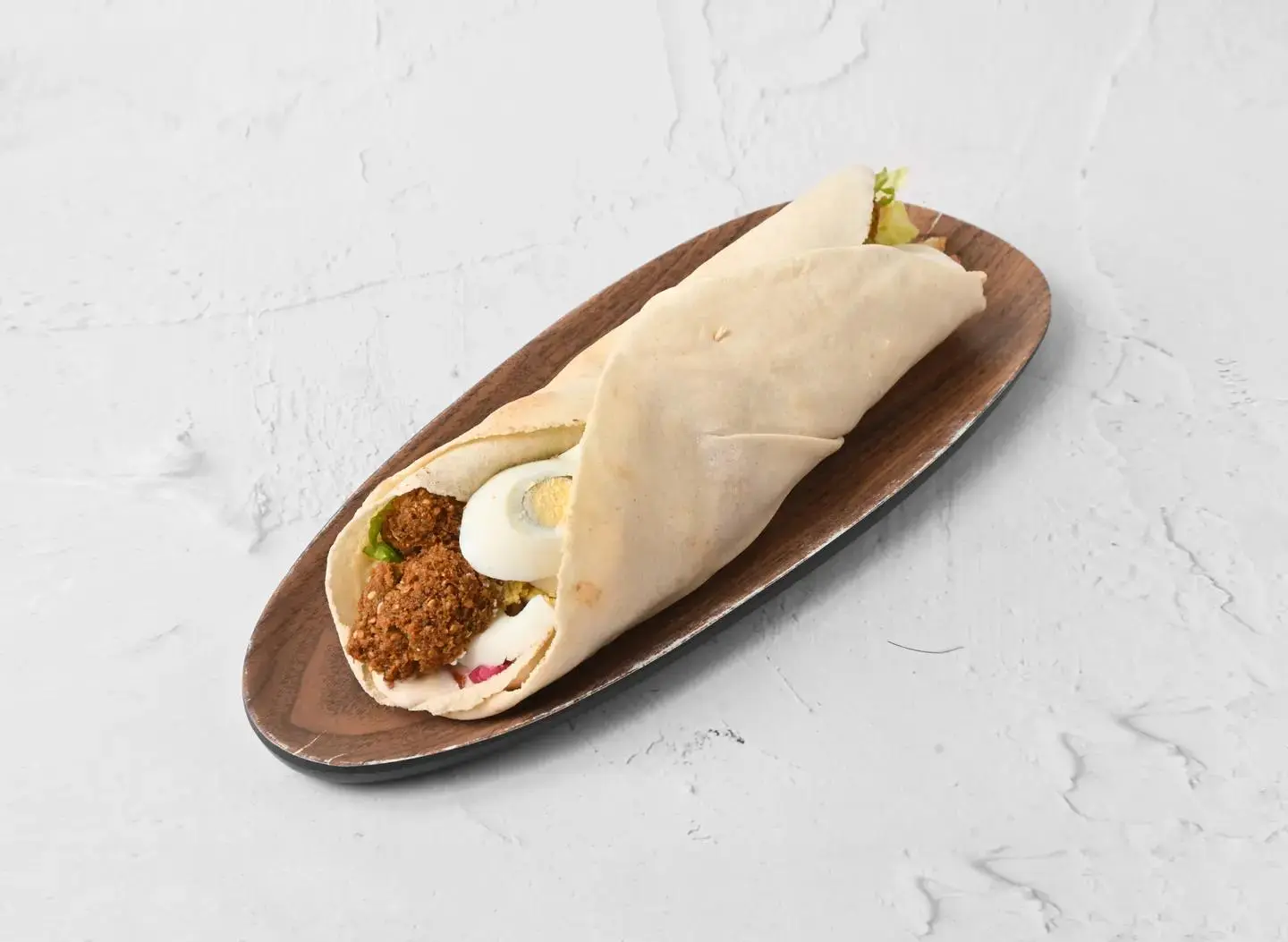 Falafel & Egg Sandwich