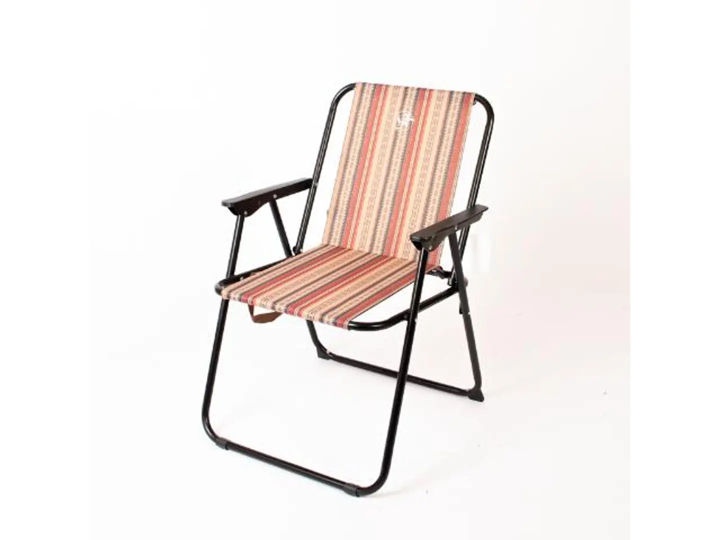 Qamra Stripe Chair Beige حبة