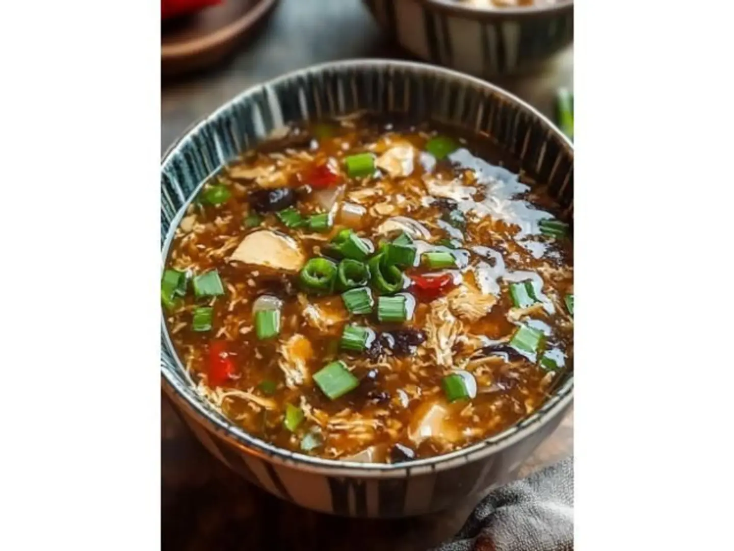 شوربة الذرة بالدجاج