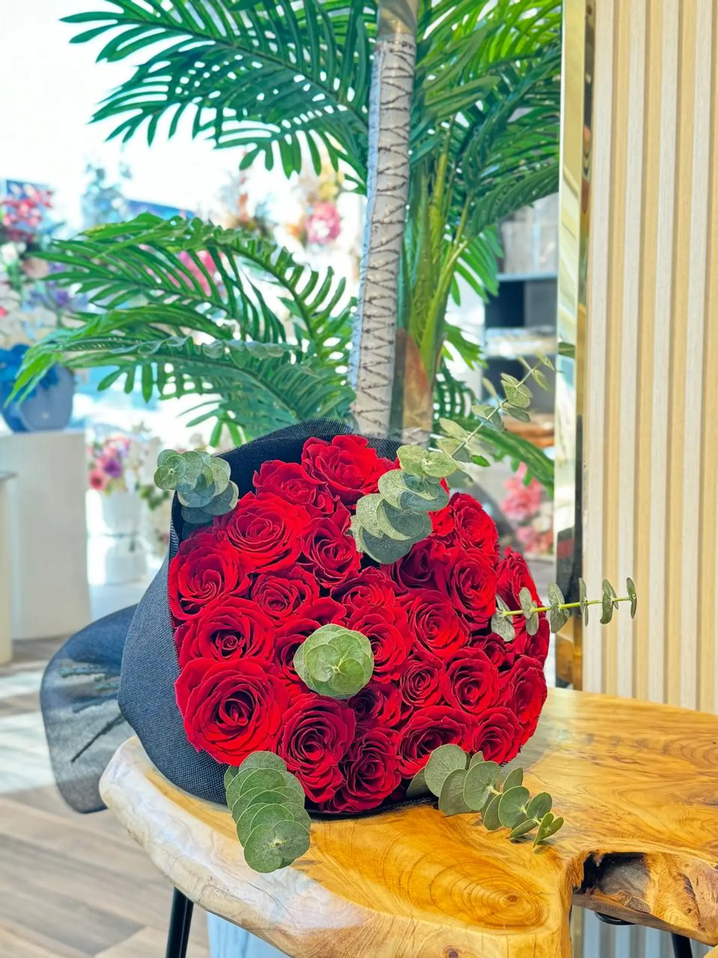 باقة احمر حب 4