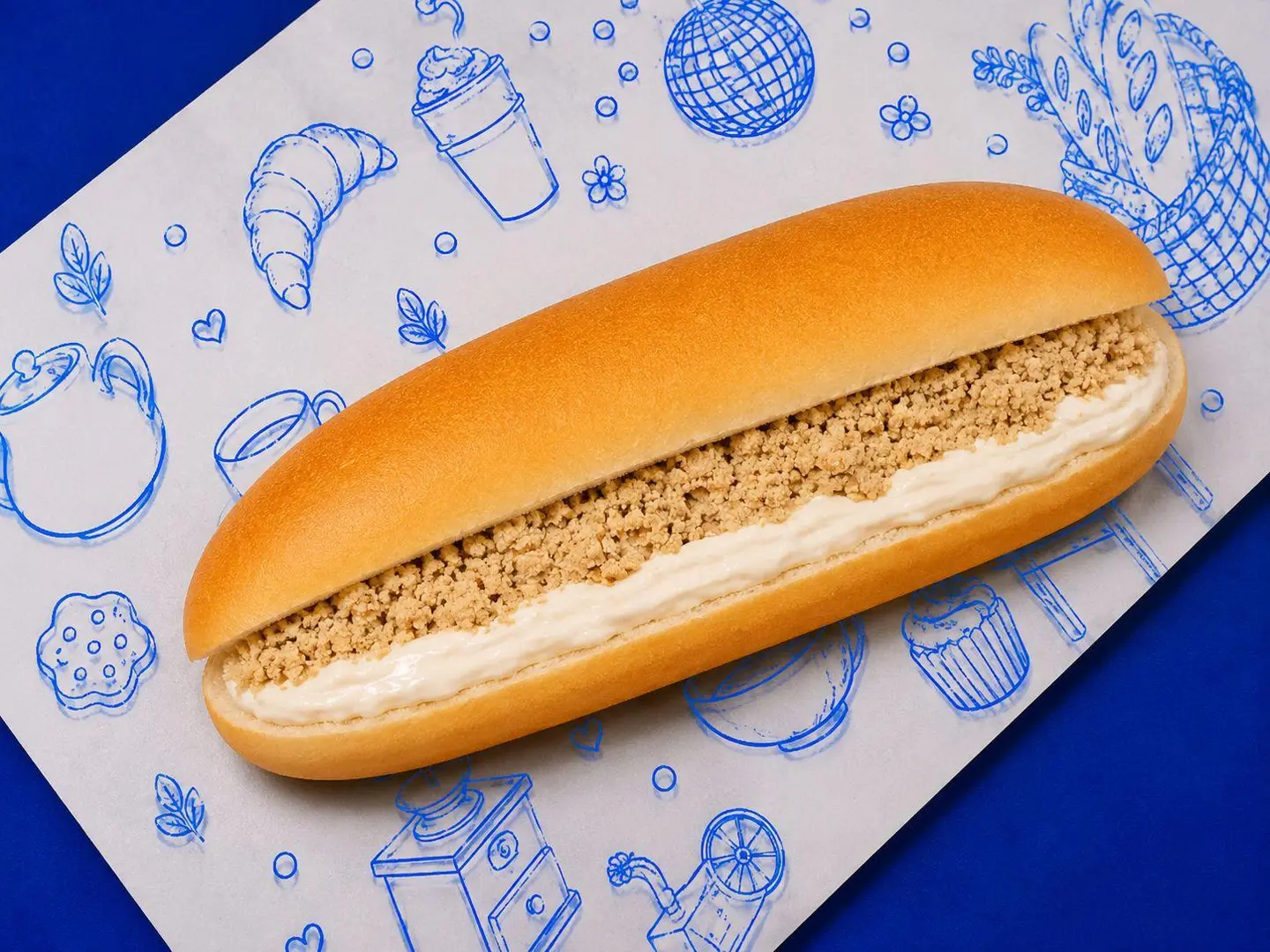 Tahini And Cheese Sandwich