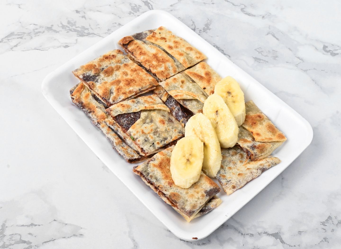 Banana Mutabbak With Nutella