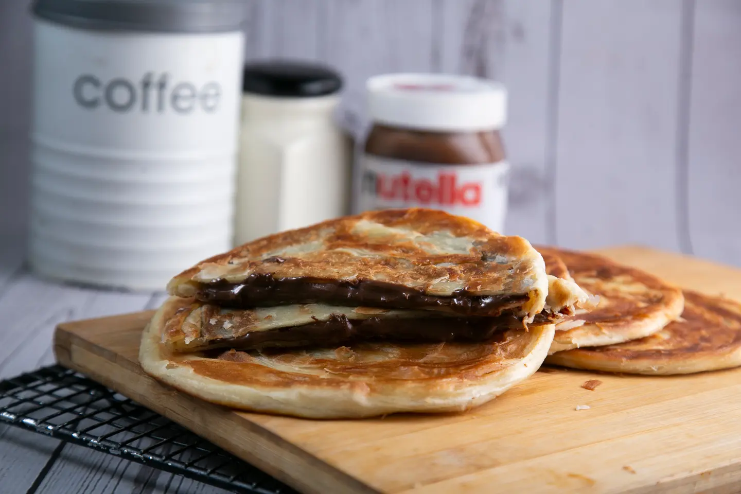Nutella Paratha