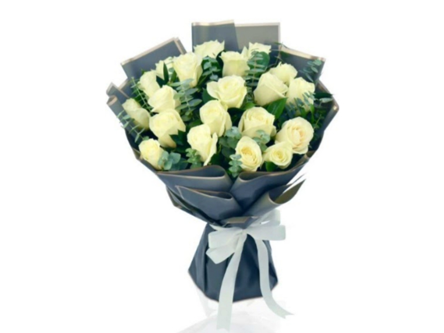 White Rose Bouquet 21