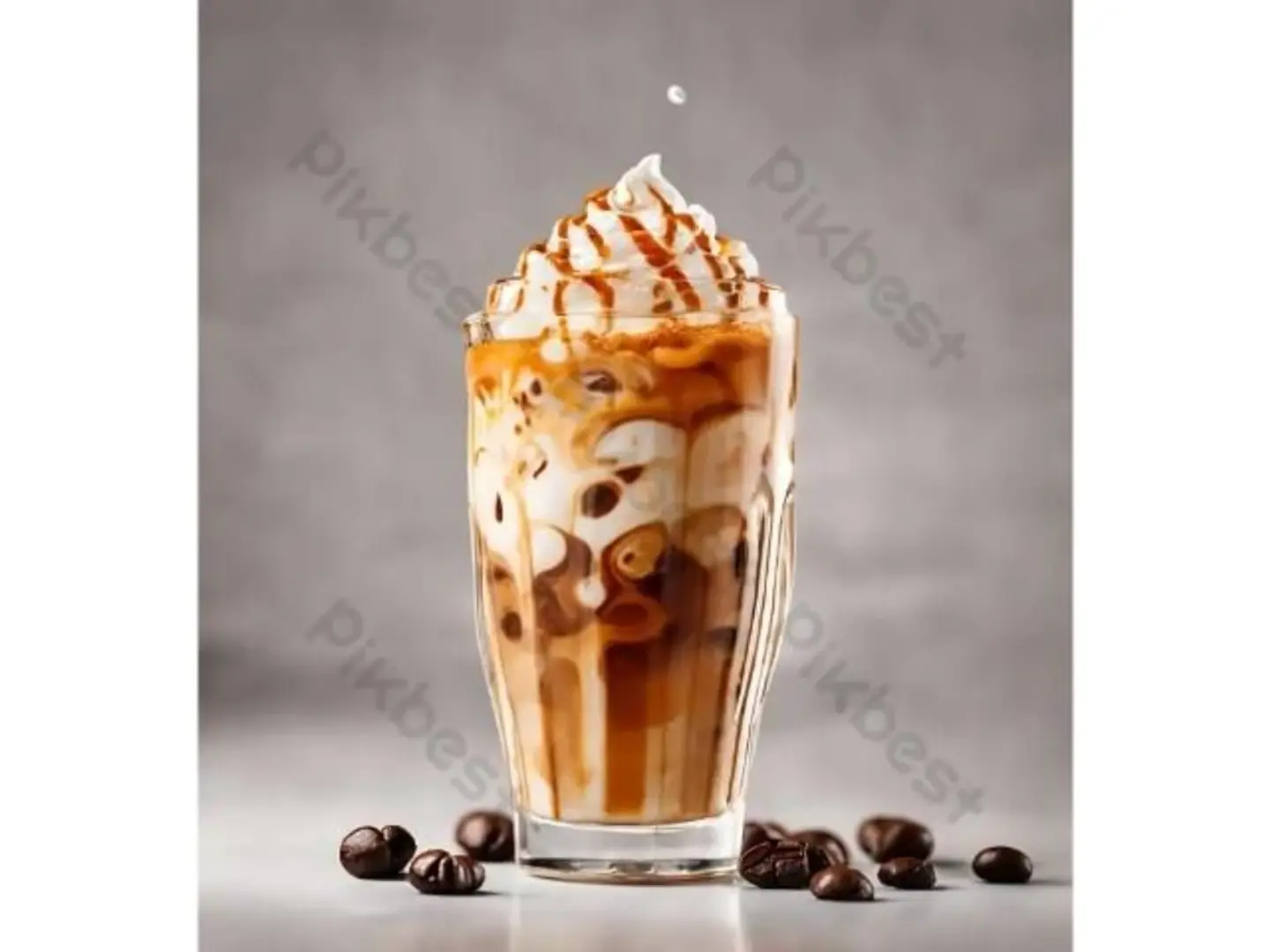 ايس كراميل لاتيه