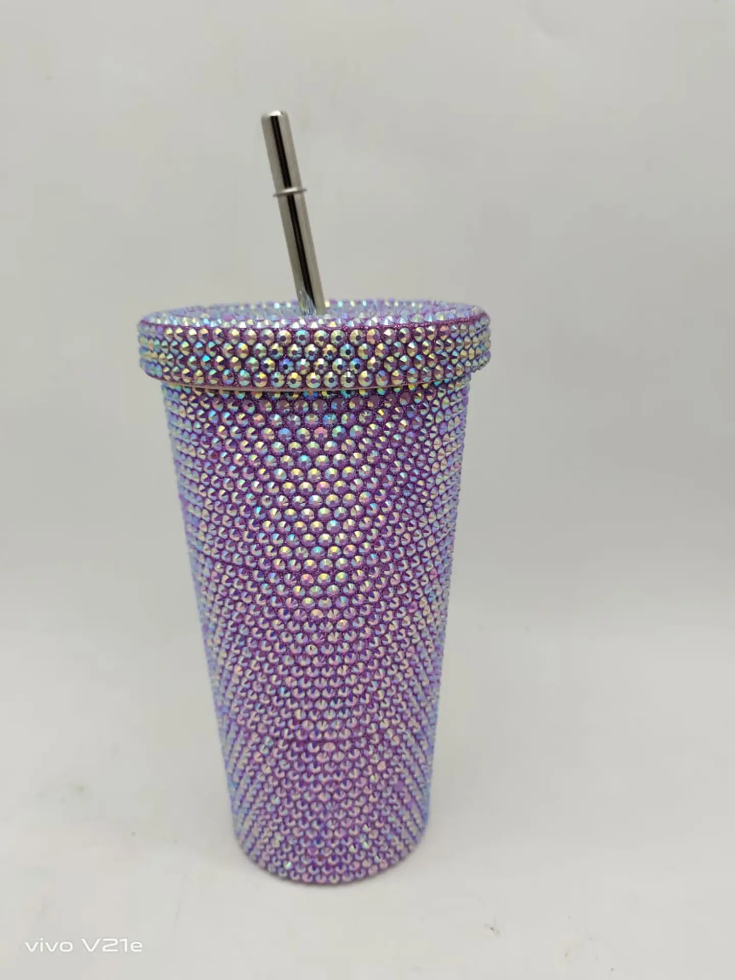Purple Crystal Cup 0257