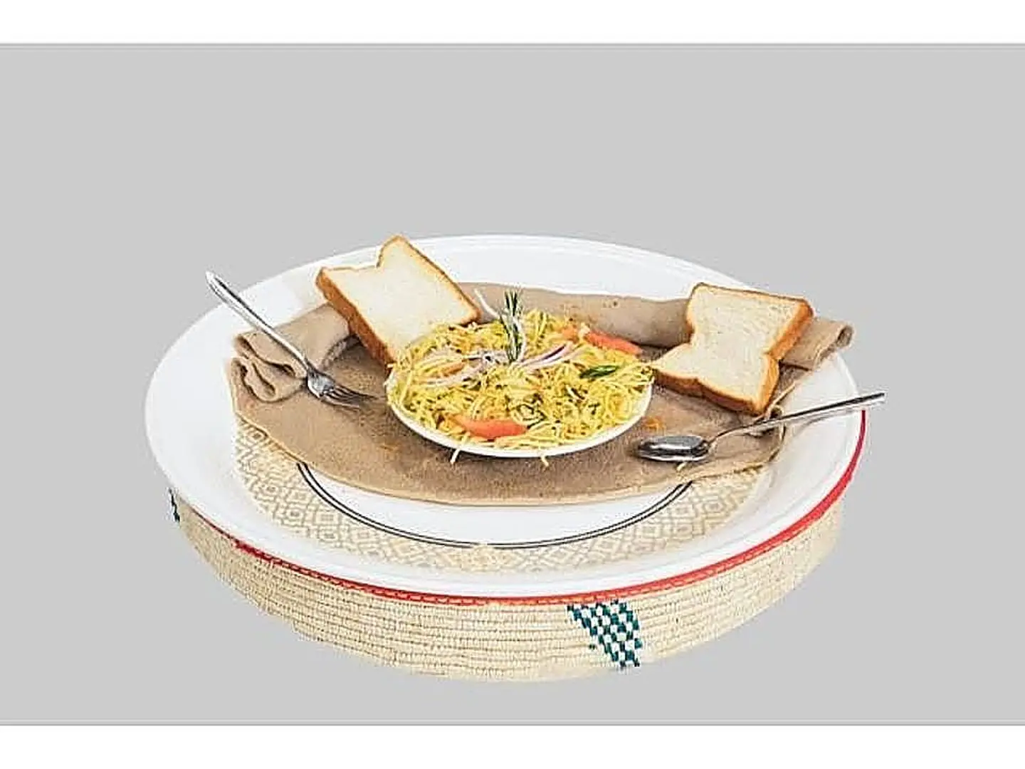 مكرونة بالخضار