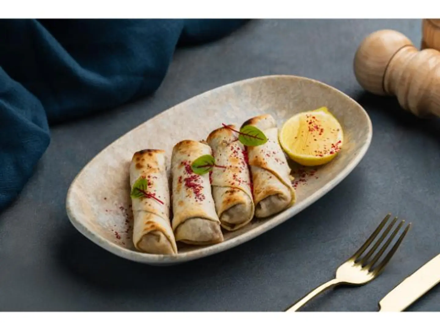 Chicken Musakhan Rolls