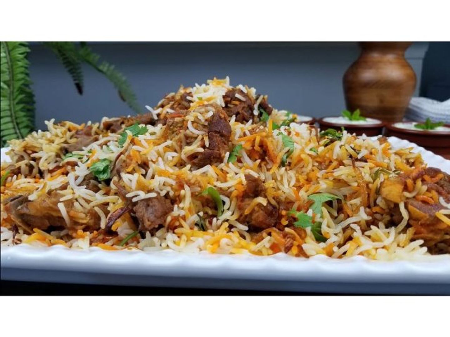 لحم برياني - لحم برياني صغير