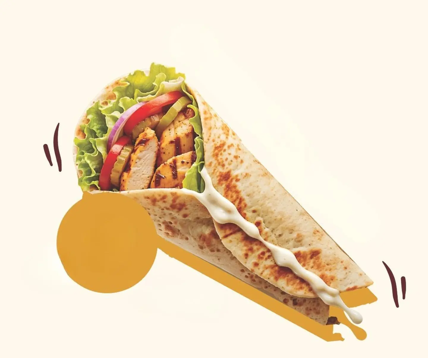 صاروخ شاورما دجاج