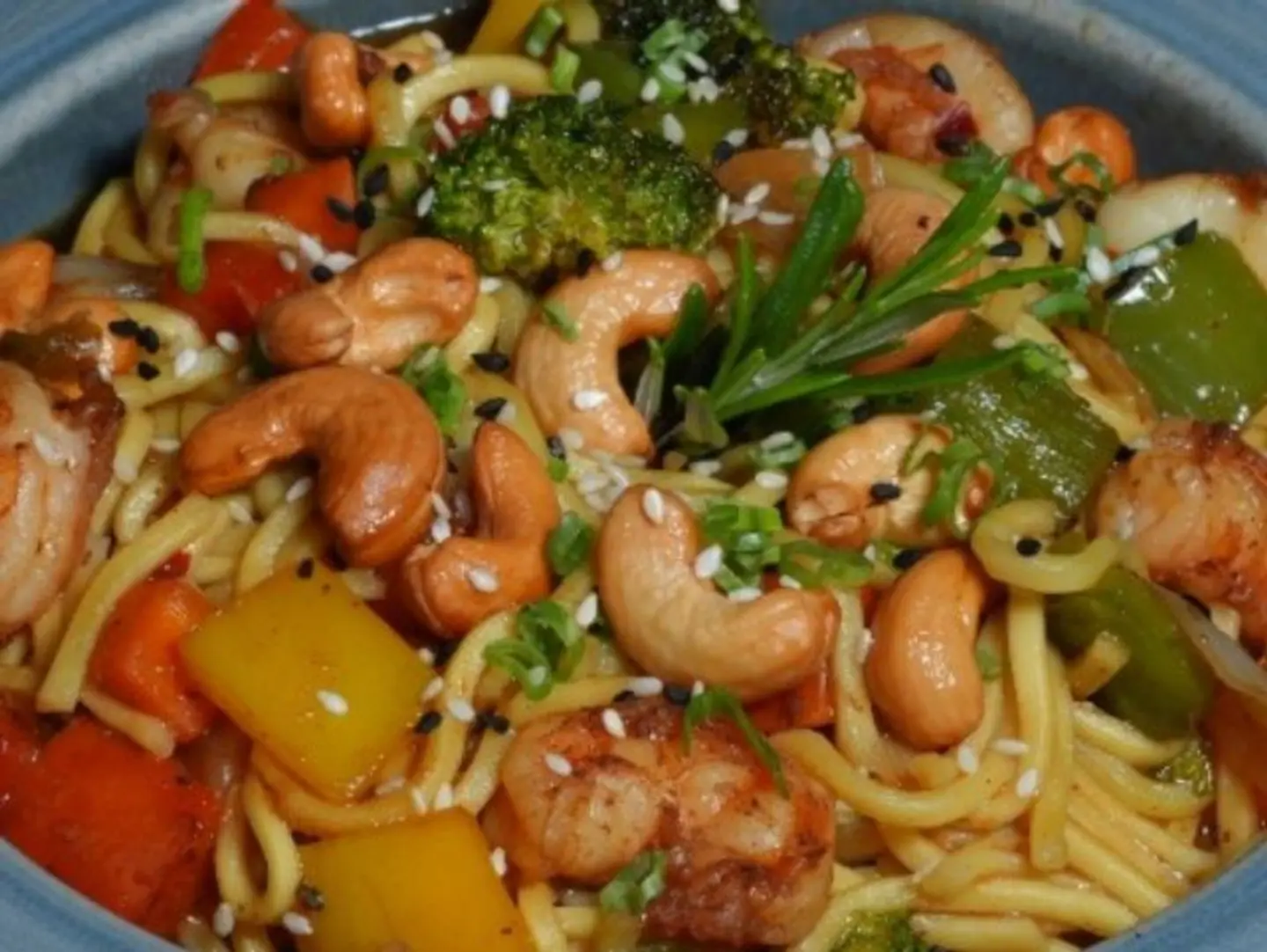 Spicy Shrimp Noodles