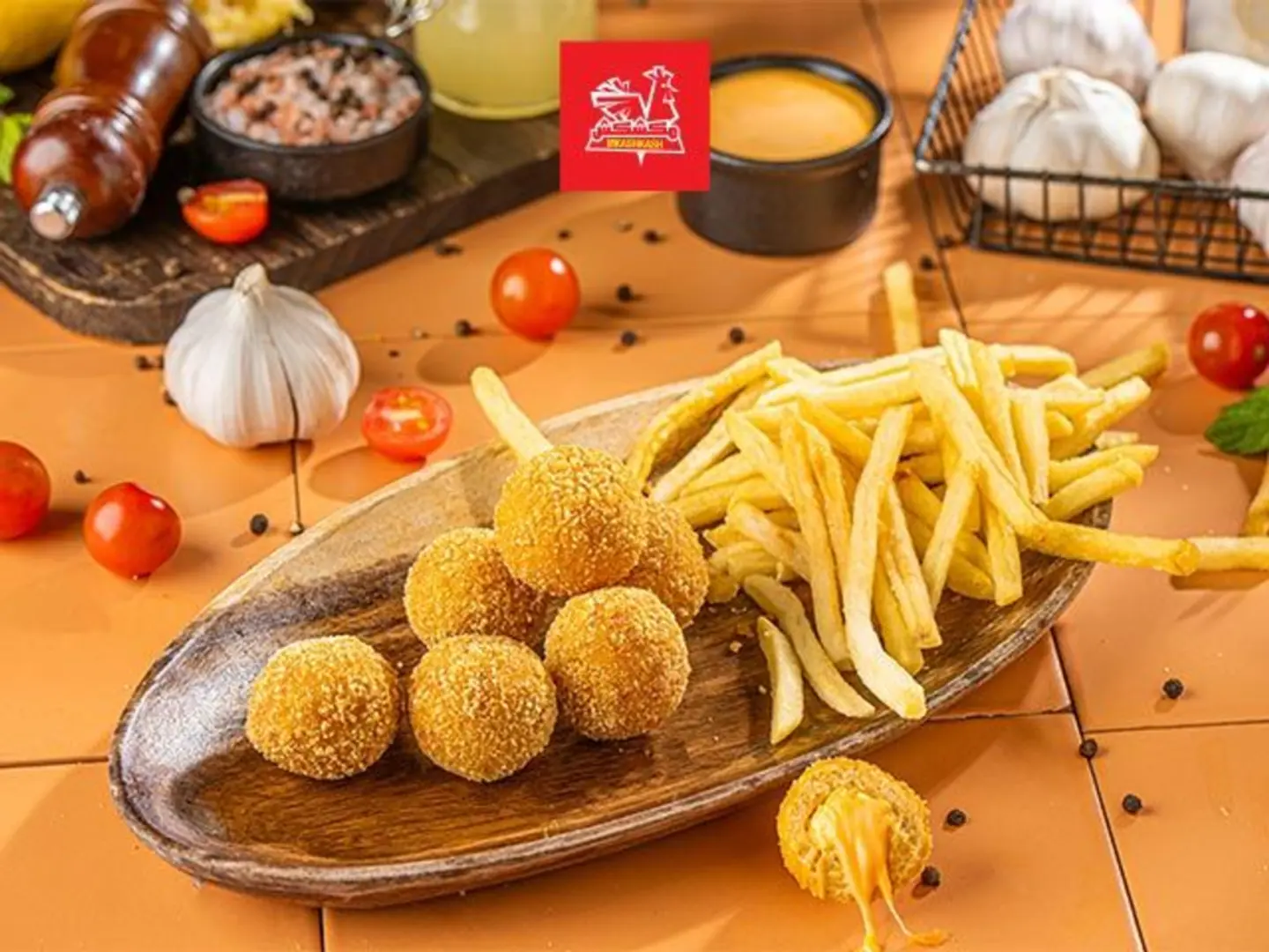 كرات الدجاج بالجبن