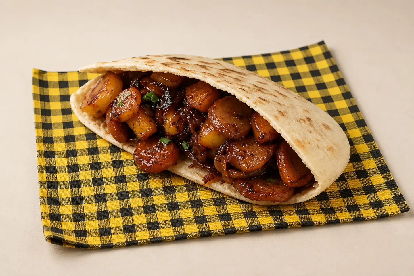 Hamsa Hotdog&Potatoes Sandwich
