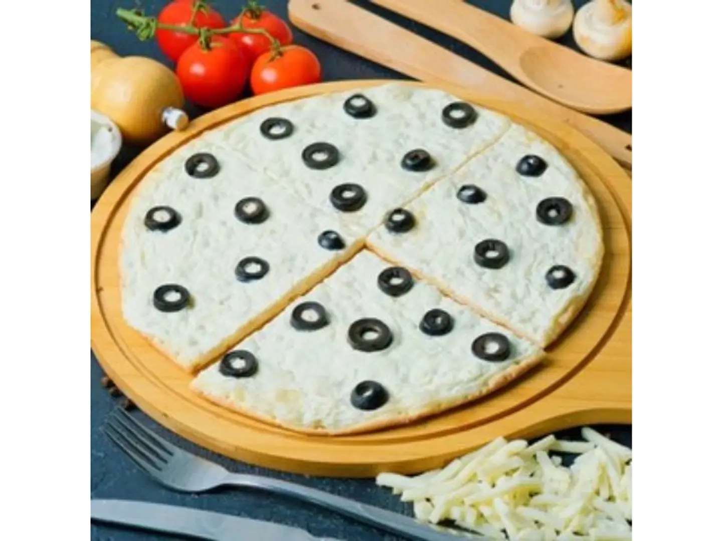 لبنة مع زيتون