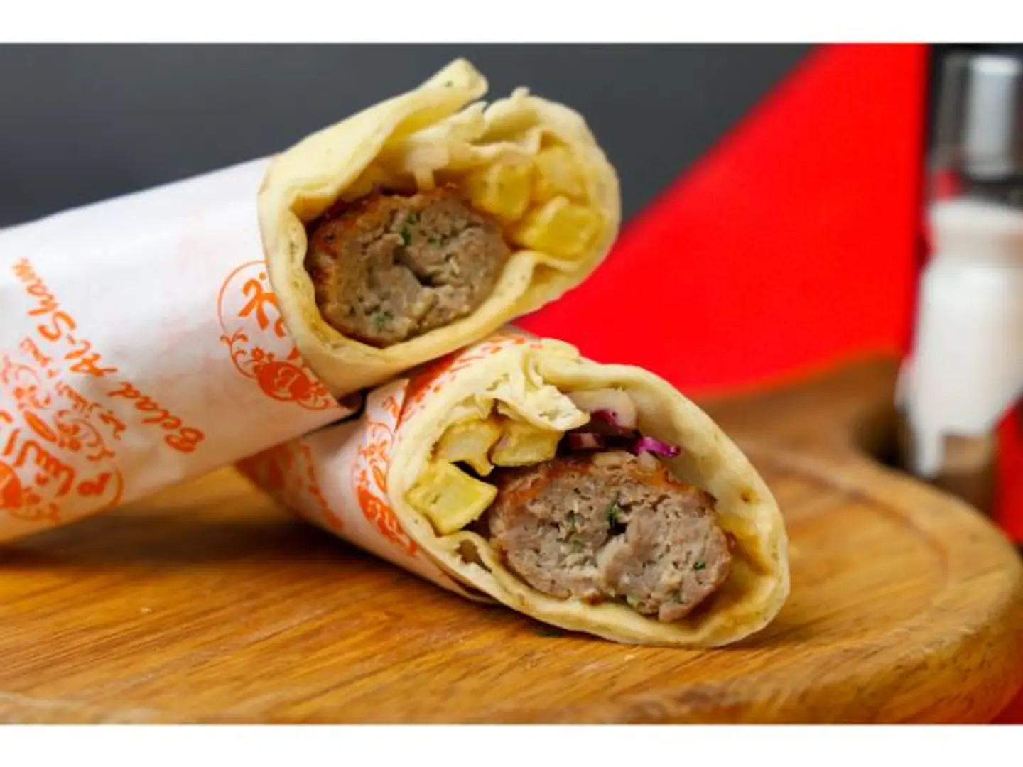 ساندوتش كباب لحم