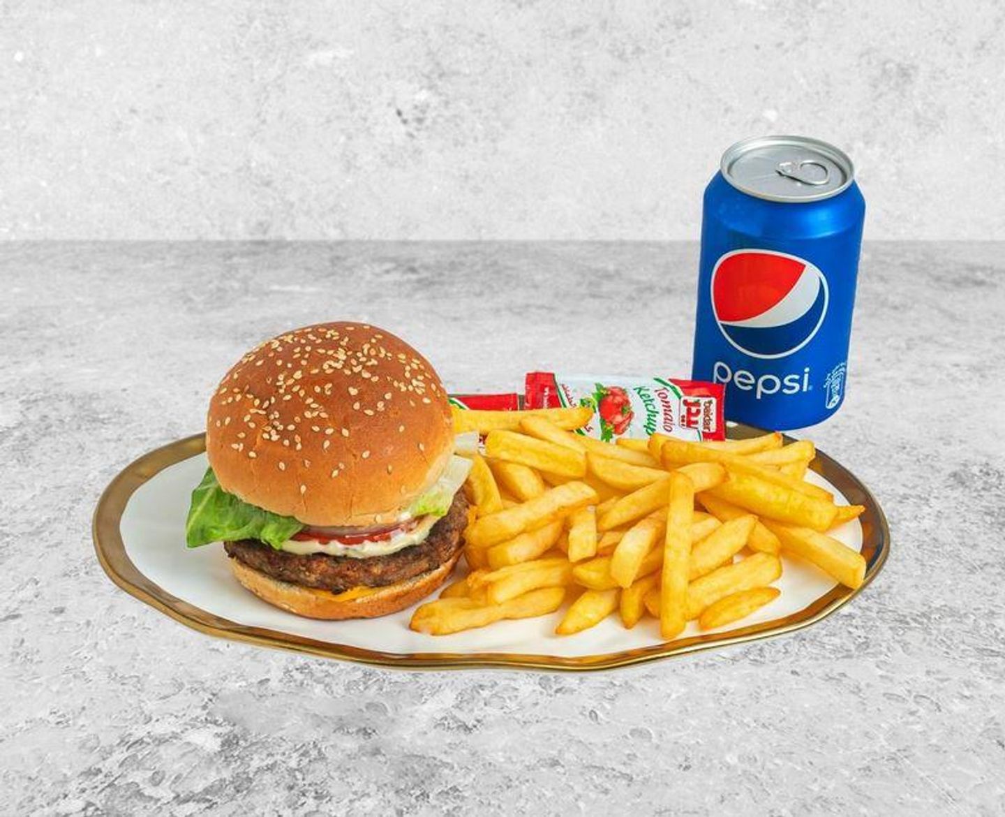Beef Burger Meal