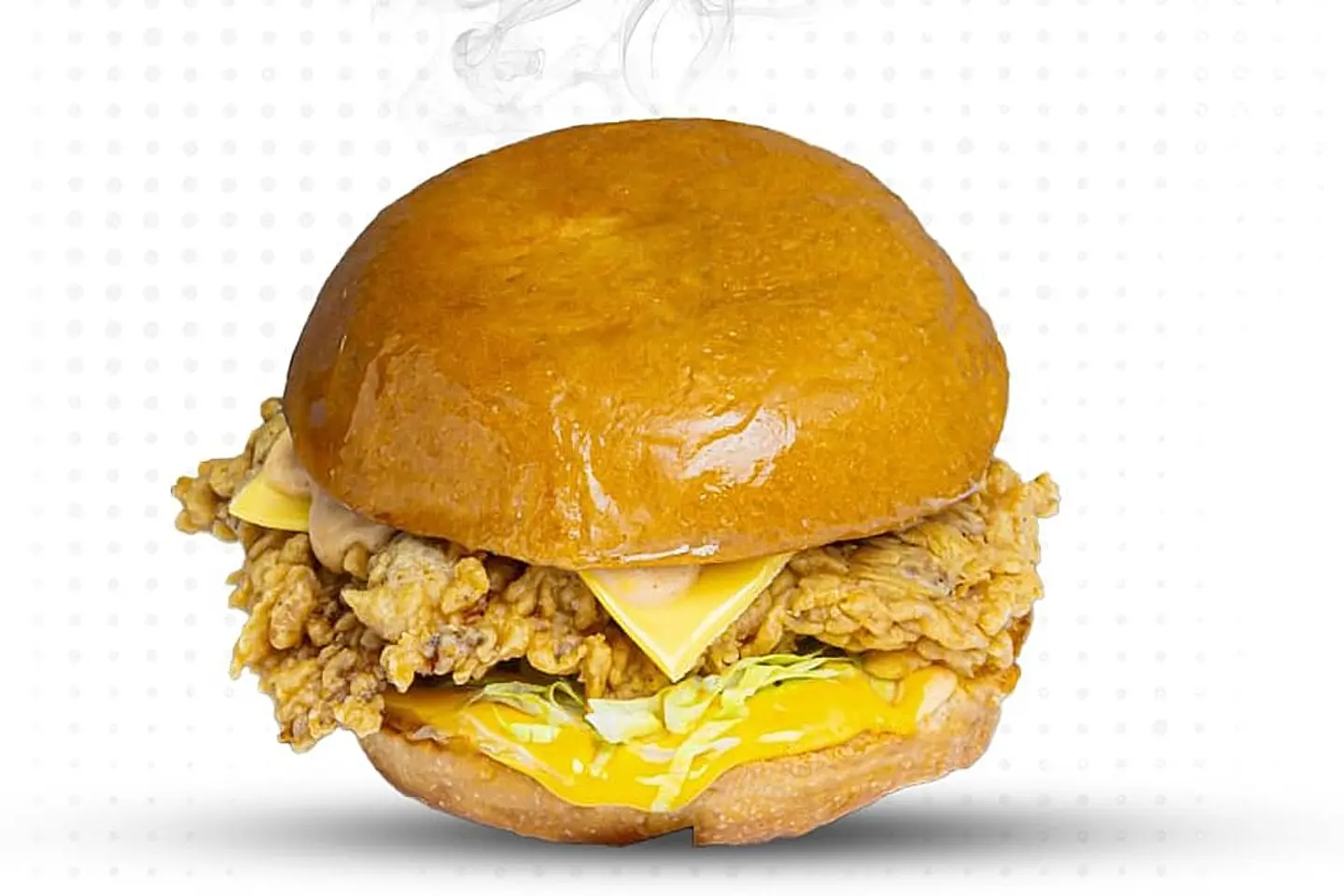 كرسبي برجر الدجاج