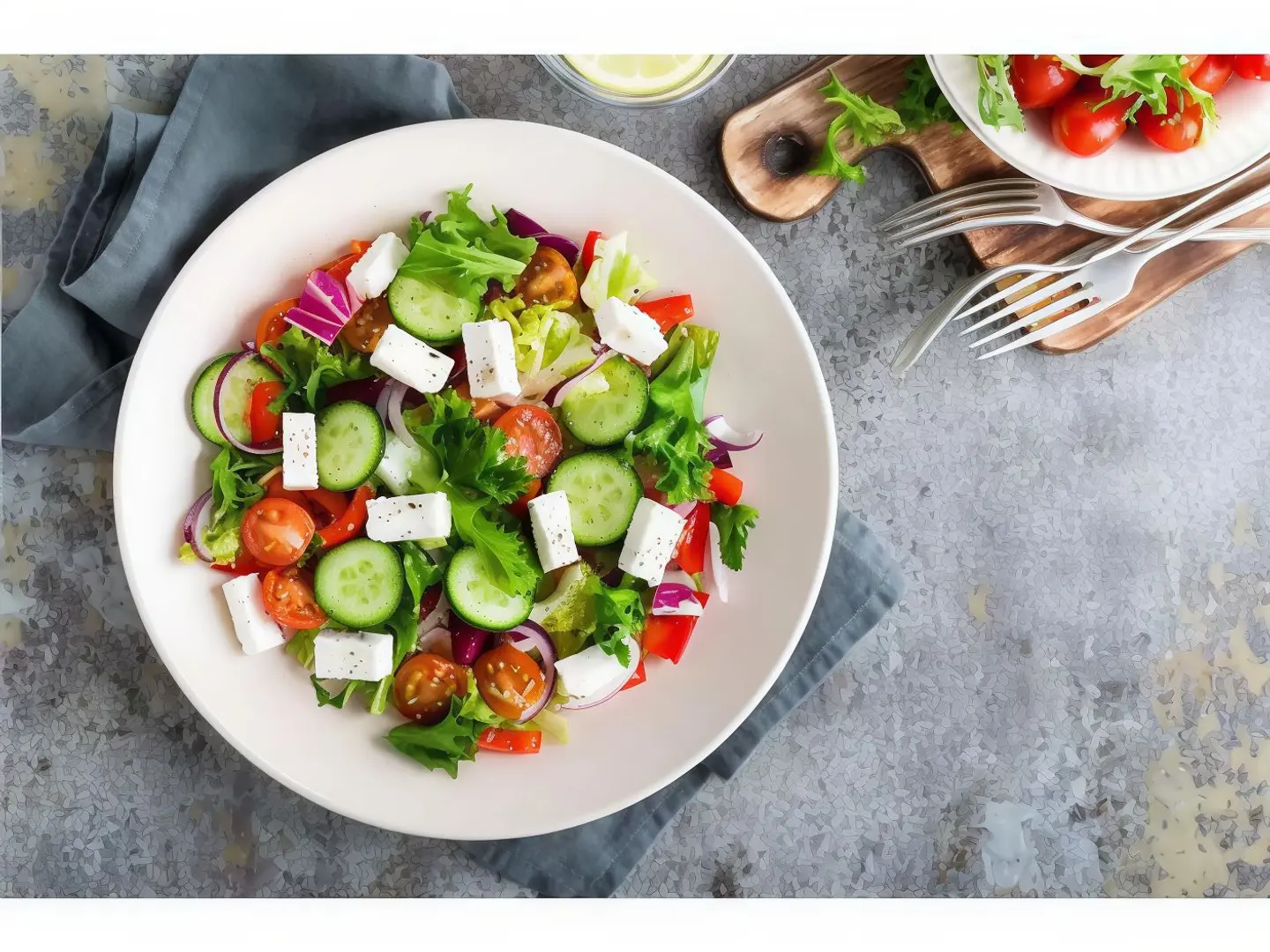 Halloumi Salad