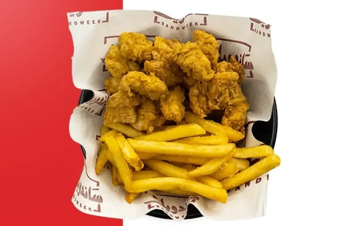 دجاج بوب كورن مع بطاطس