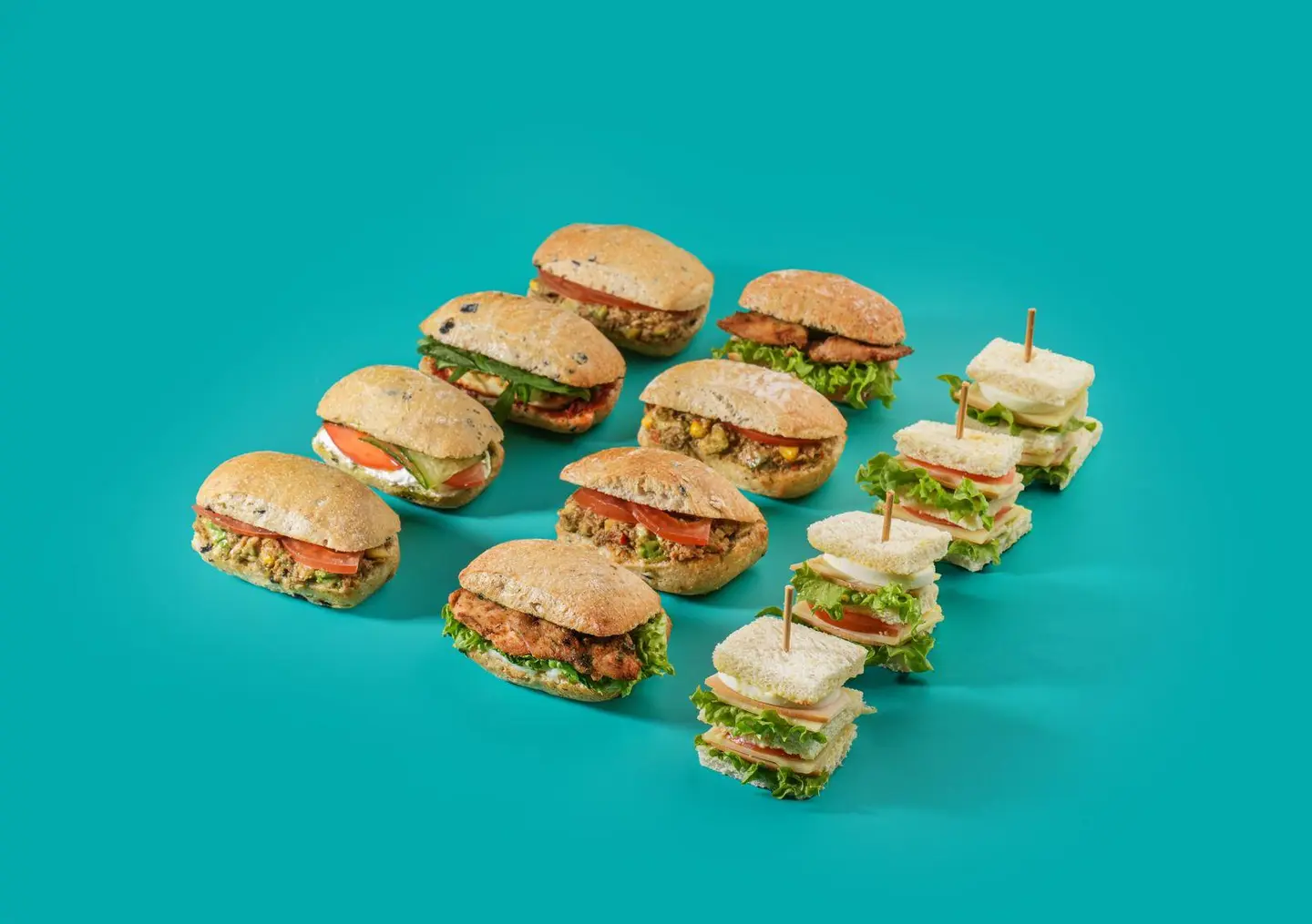 Sandwiches Box 12 Pcs