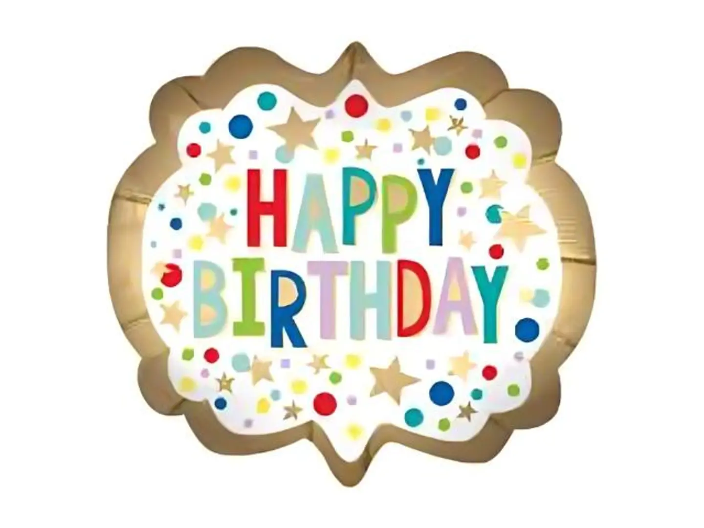 بالون عيد ميلاد قصدير 40 انش 10