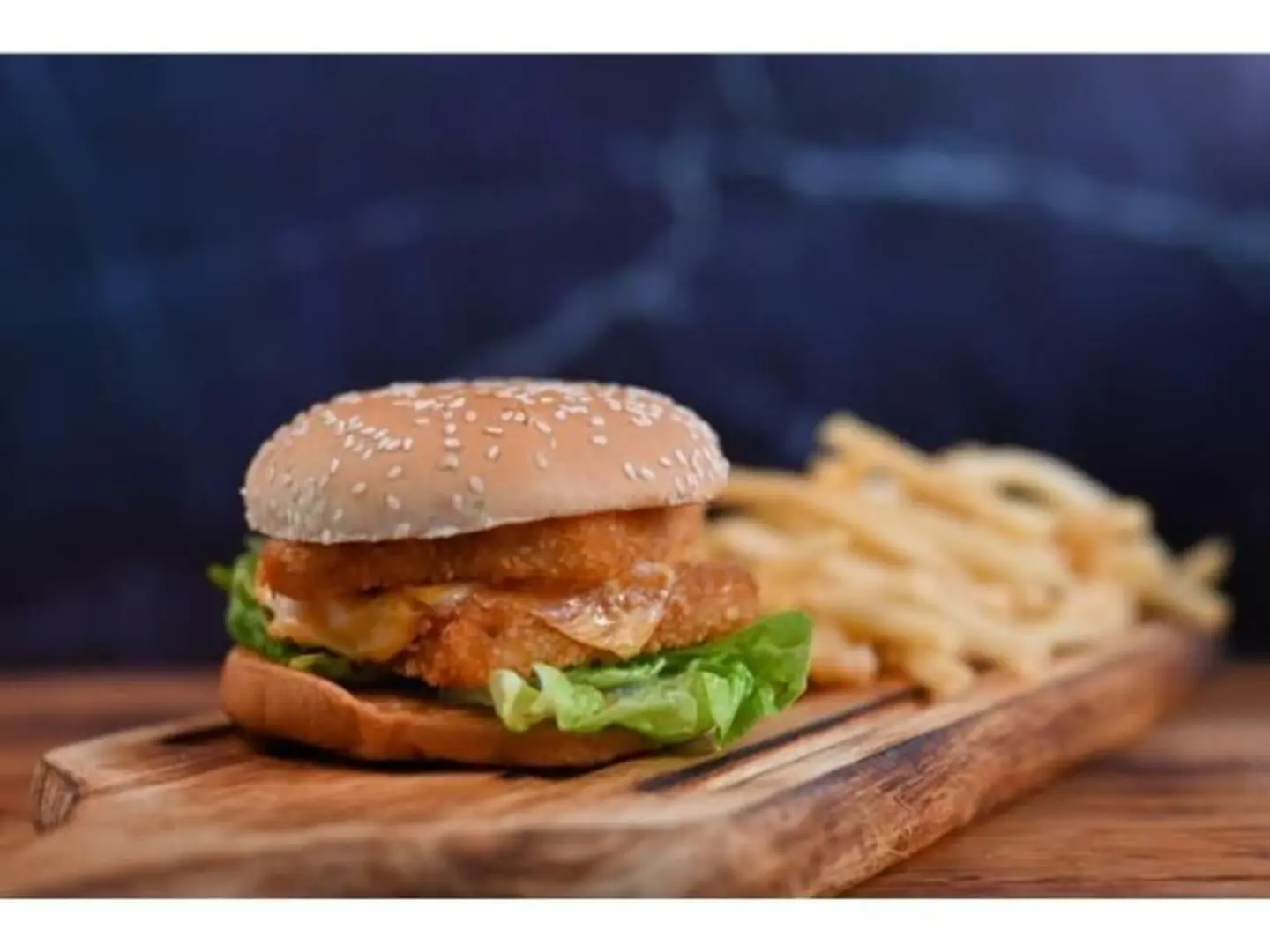 وجبة برجر دجاج