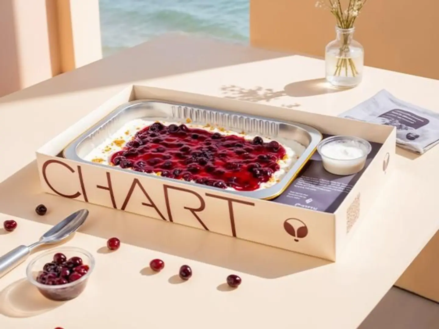 بوكس تشيز كيك بلوبيري