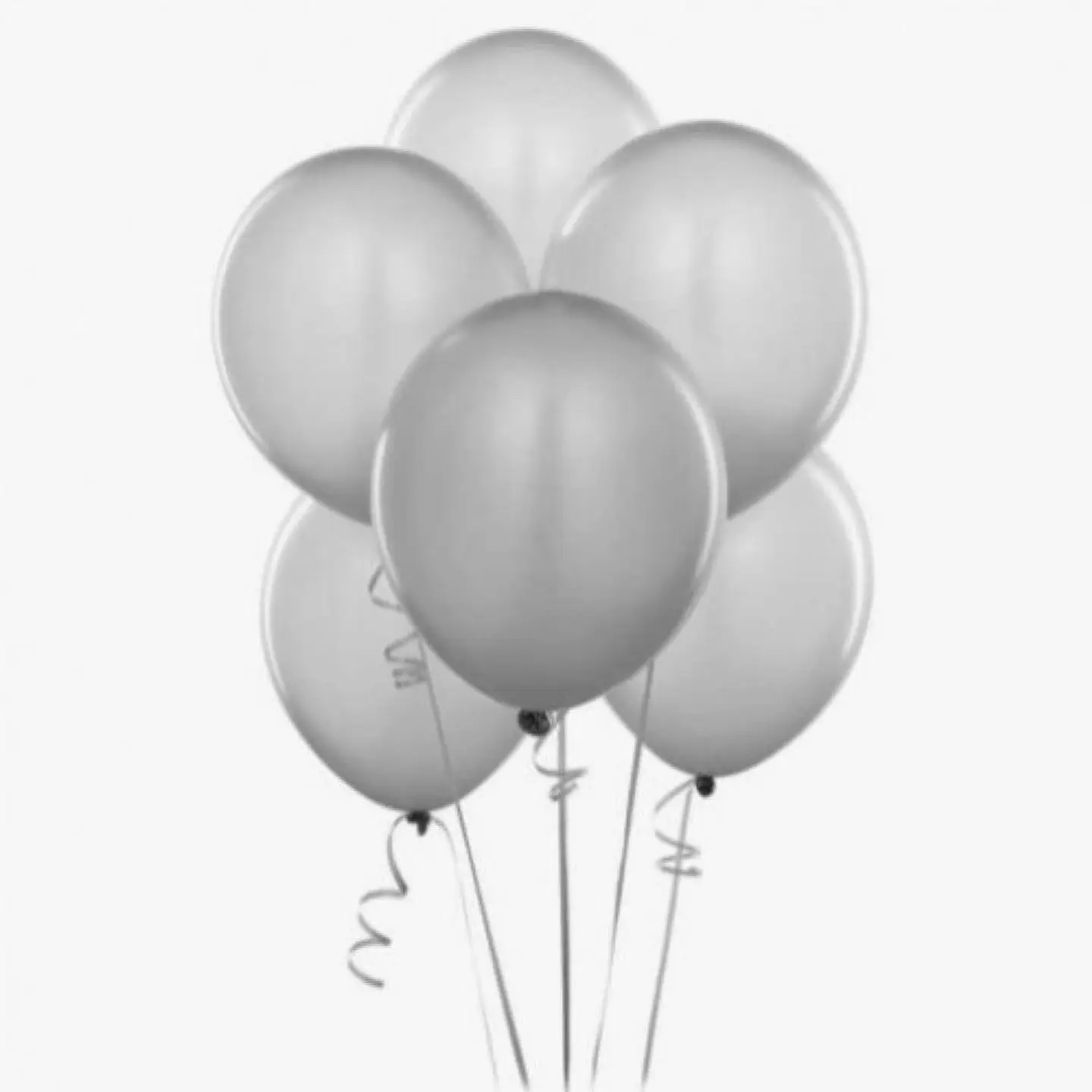 بالون شفاف 6 حبات
