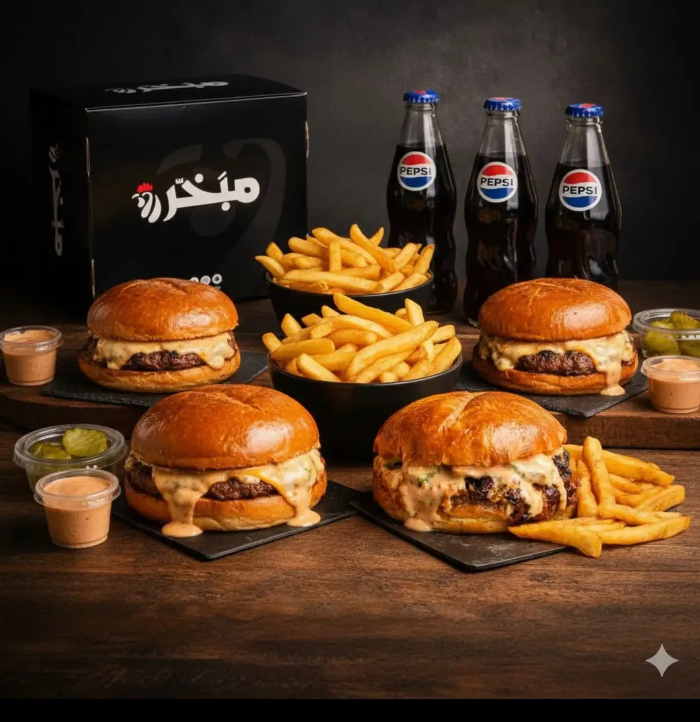 Mubakhar Burger Gathering Box