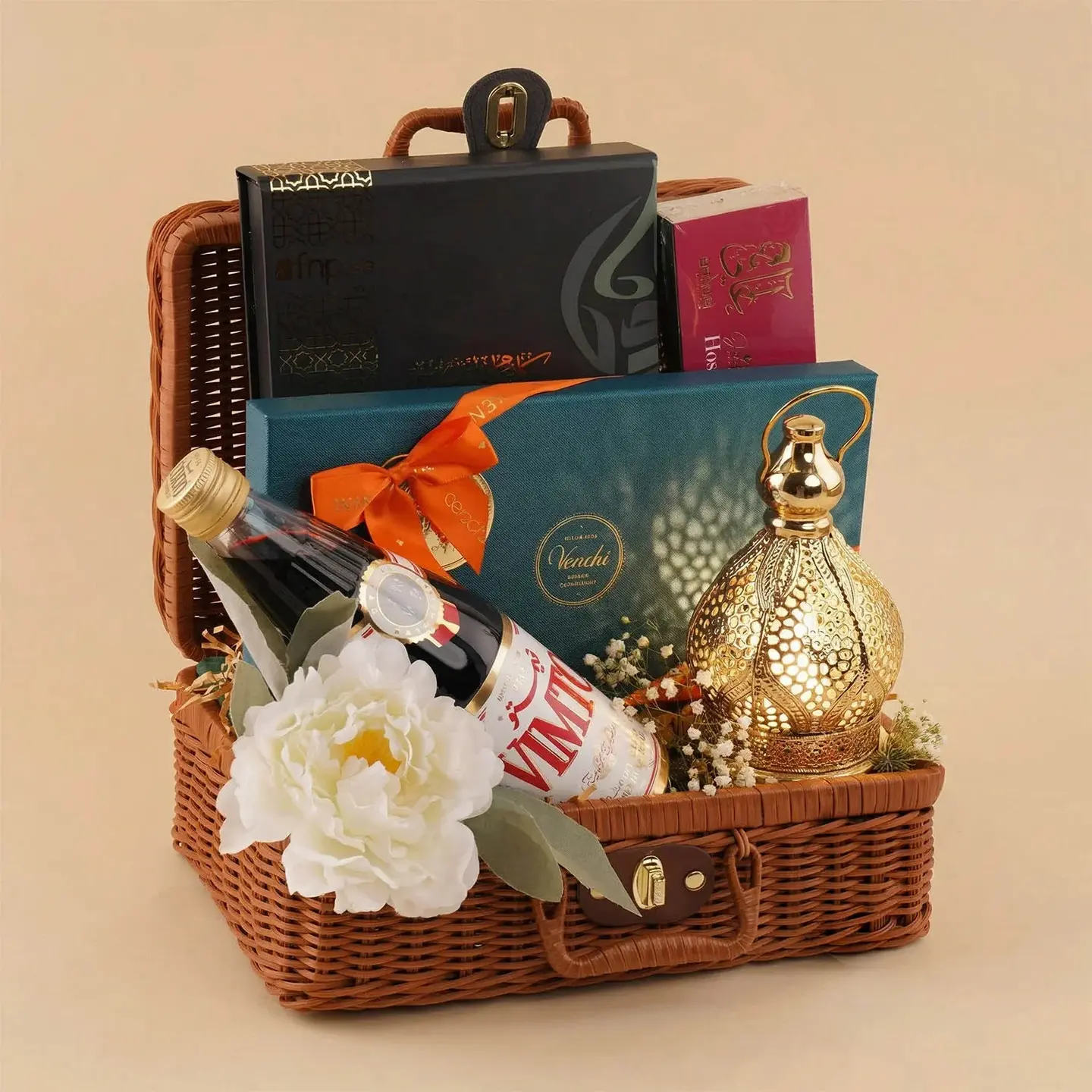 Chocolates With A Gift Bag, Dates And Goodies