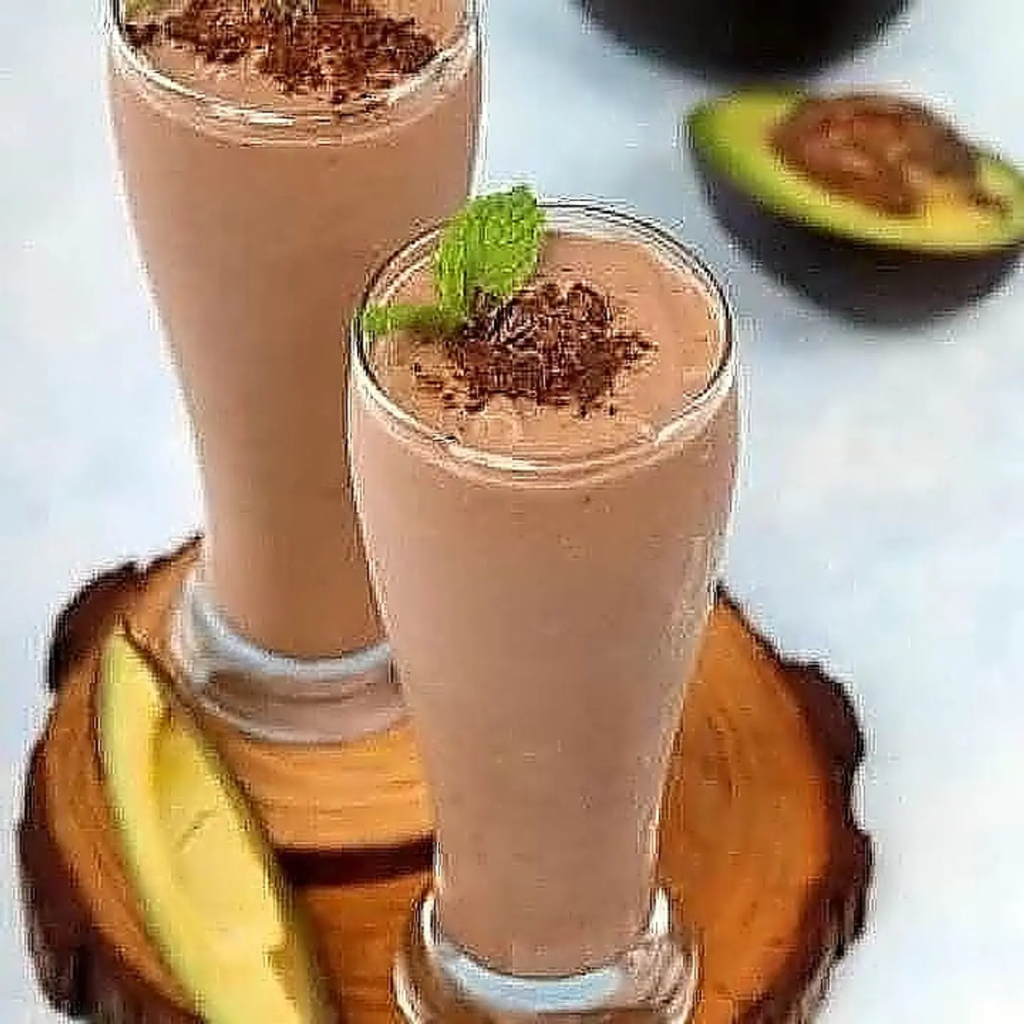 سموذي الافاكادو و التشوكلاته