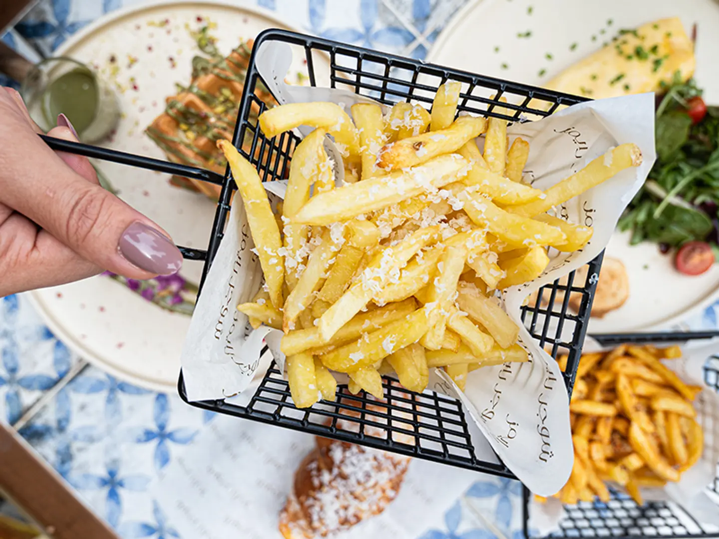 Forest Fairy Parmasan Truffle Fries
