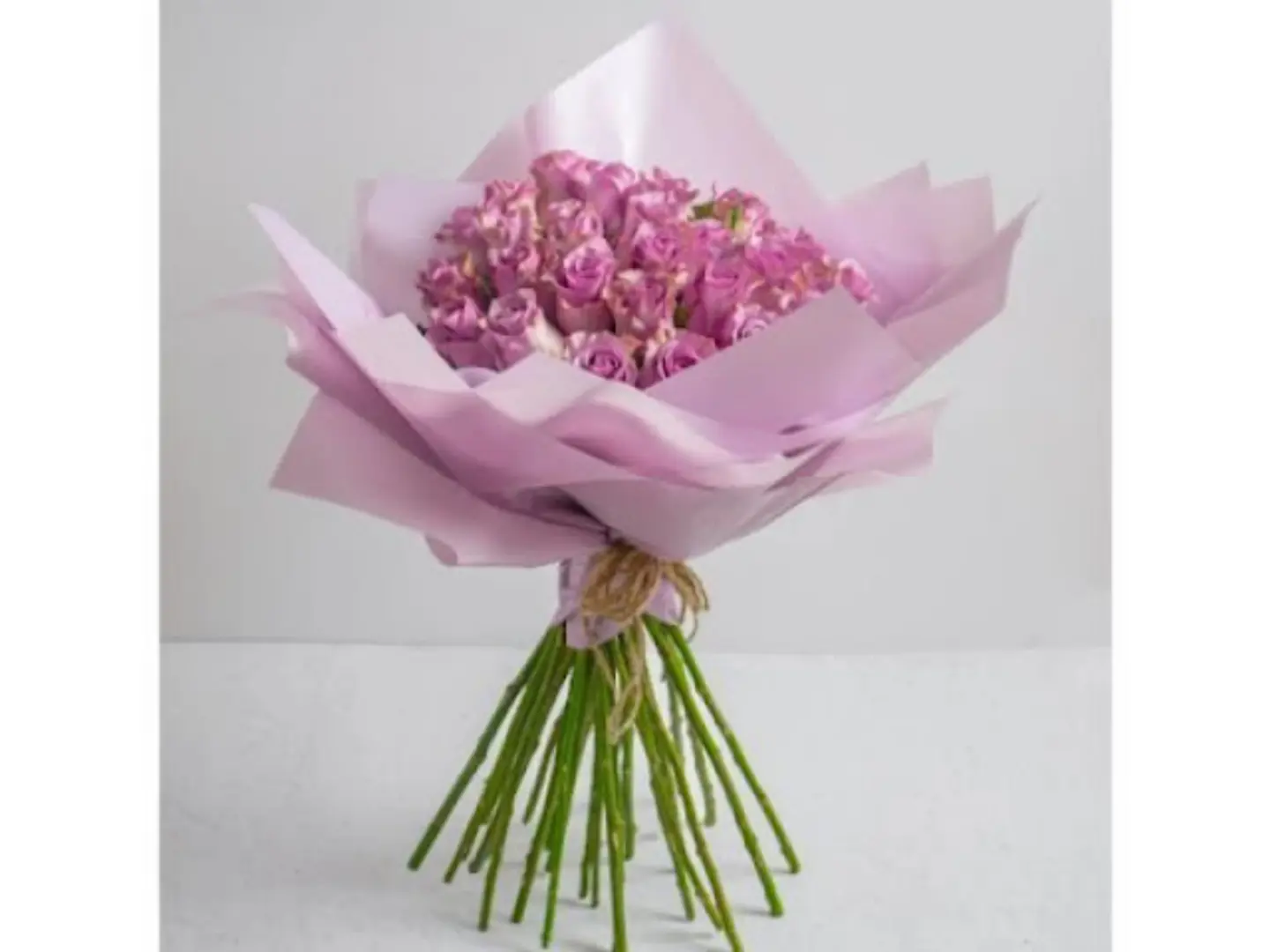 باقة الورود الوردية