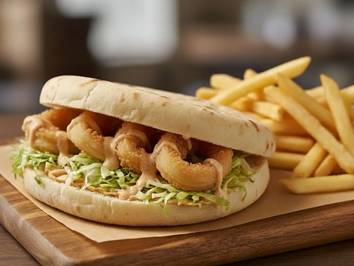 Doctor Calamari Sandwich