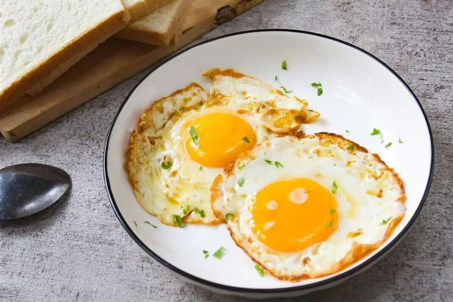 Sunny Side Up Eggs Plate