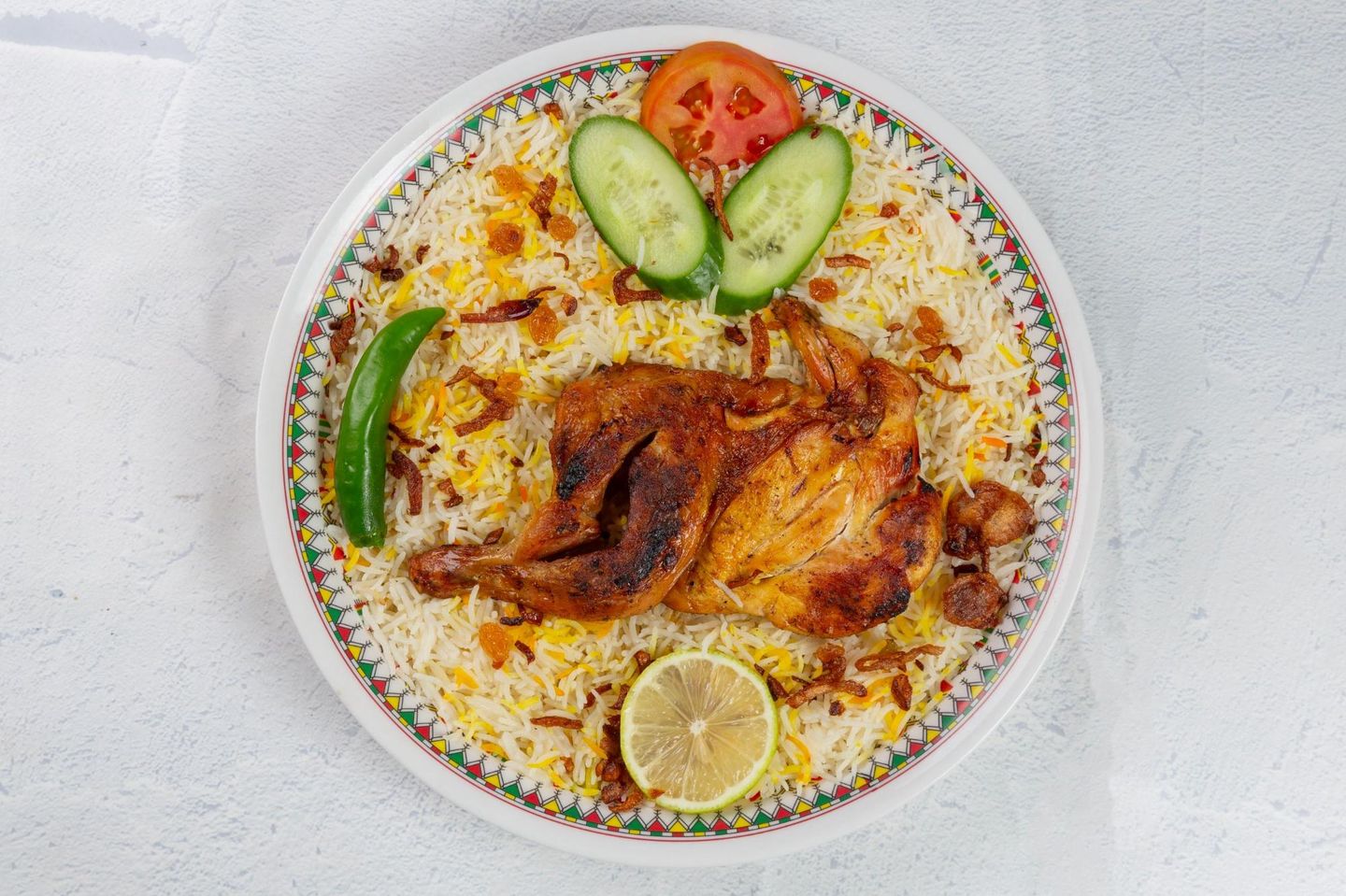 حبة دجاج مظبي
