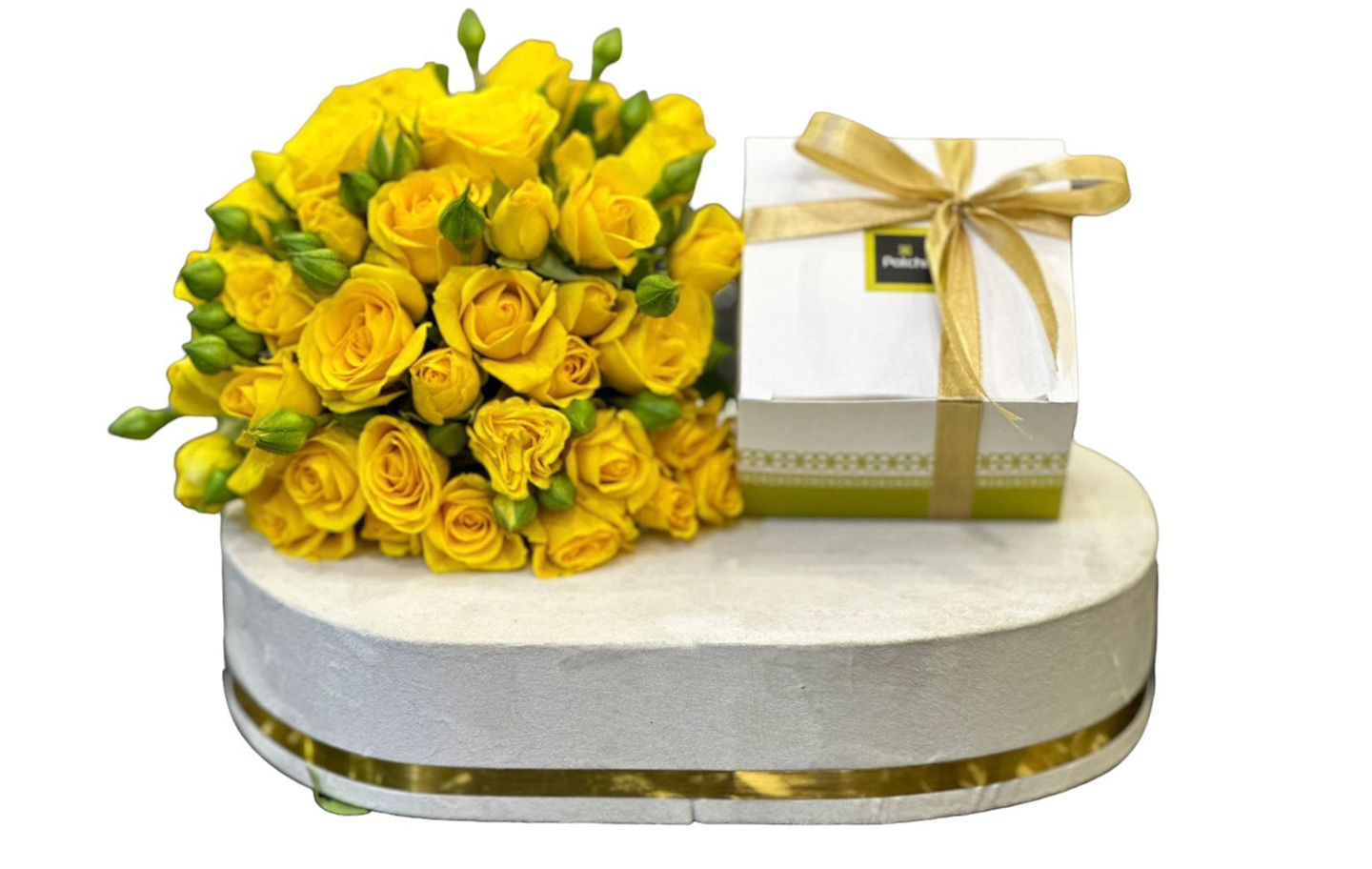 Base With Roses
