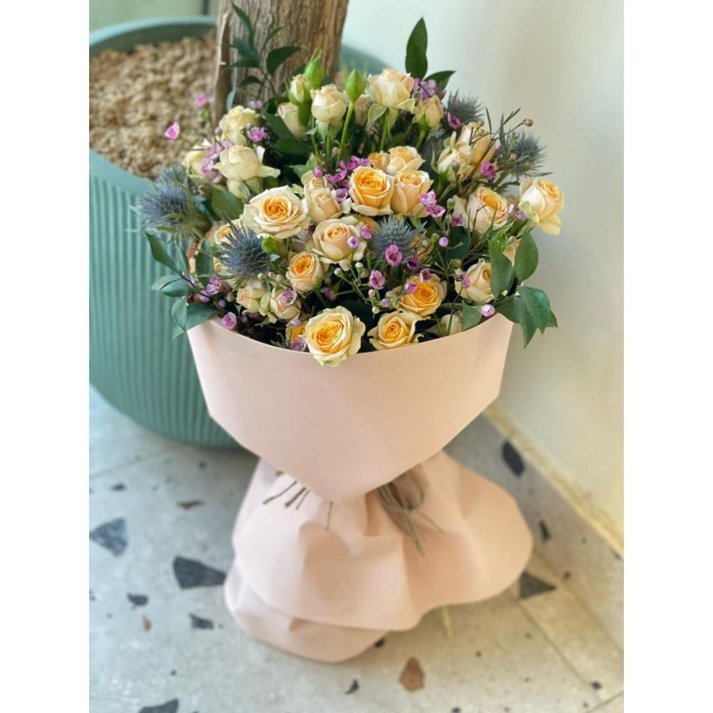 باقة ورود طبيعية S22