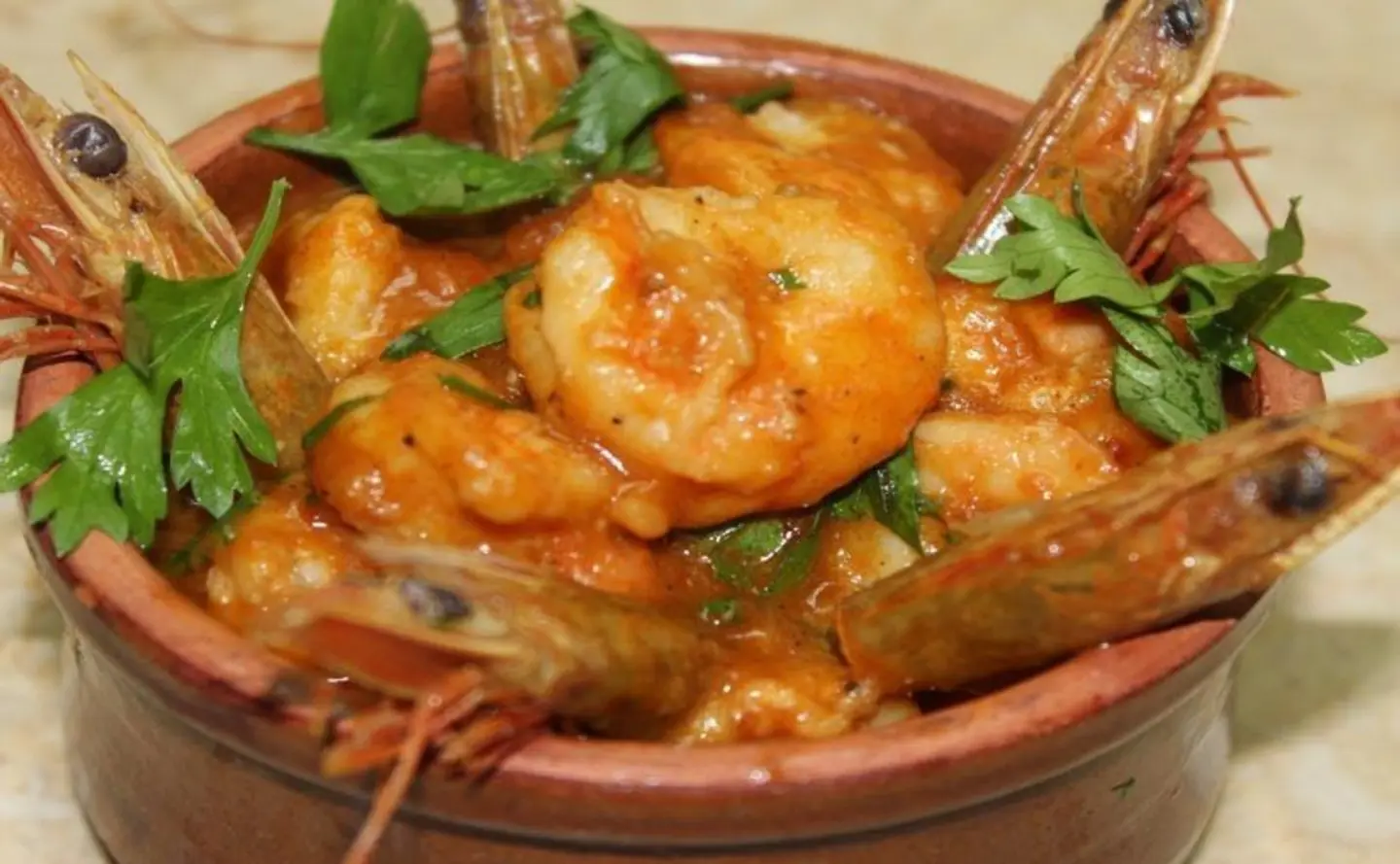 Mustard Shrimp Tajine