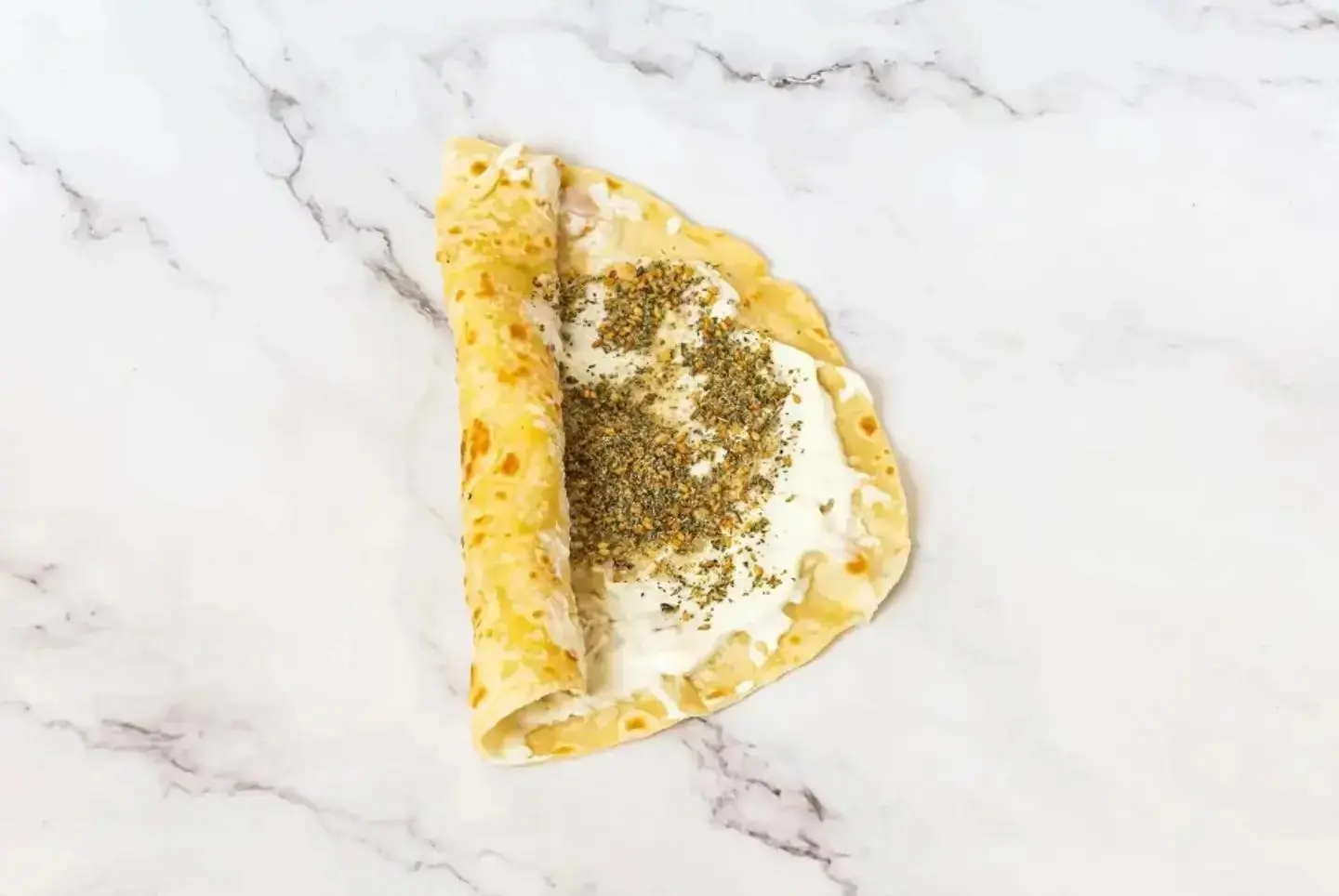 Labneh And Thyme Chapati