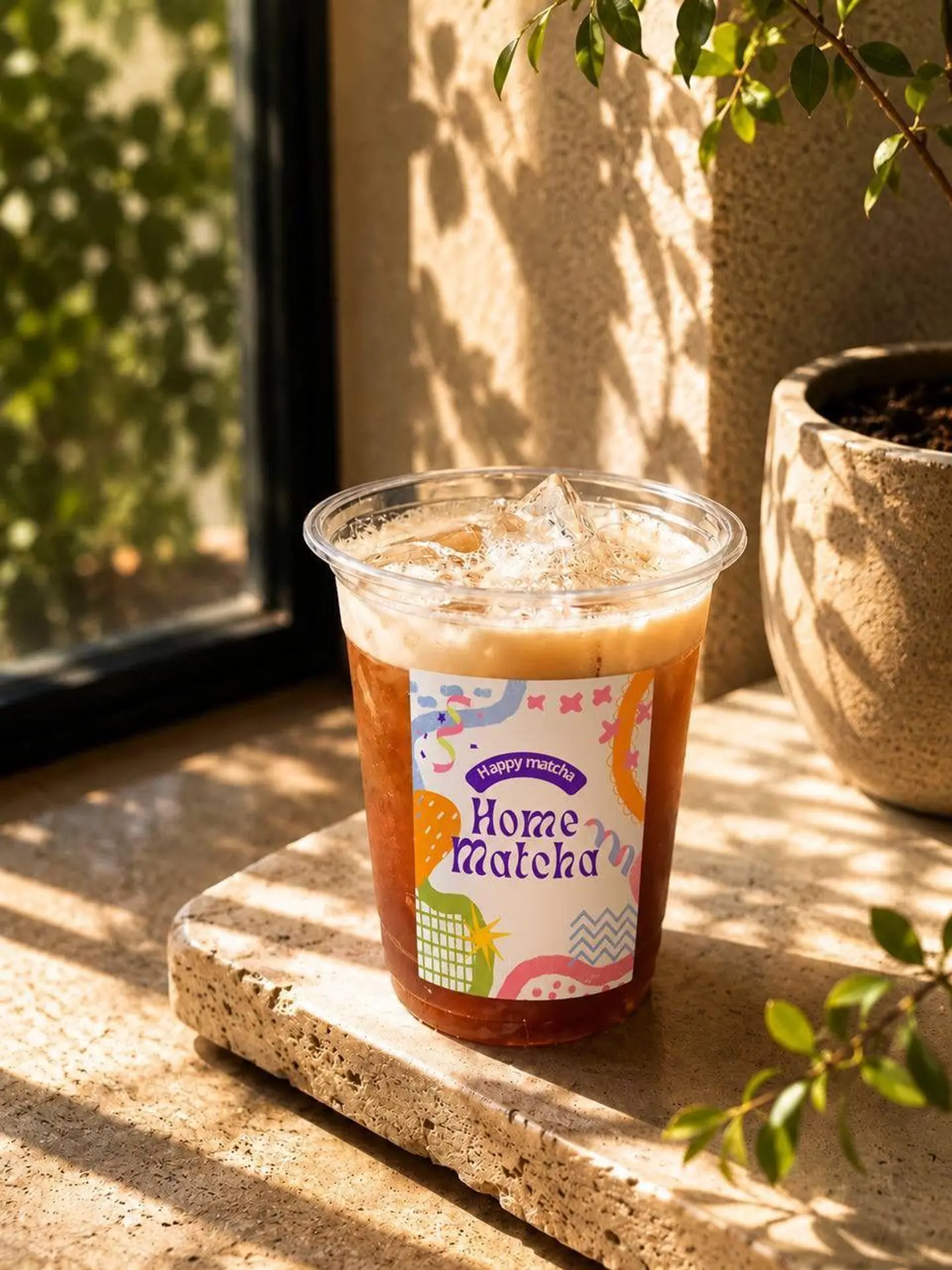 Peach Iced Tea Boba