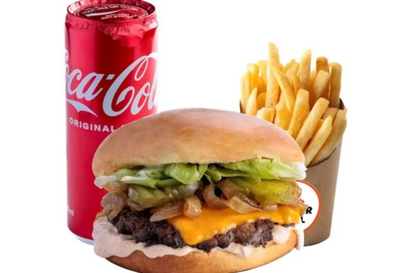 Caramelized Burger Combo