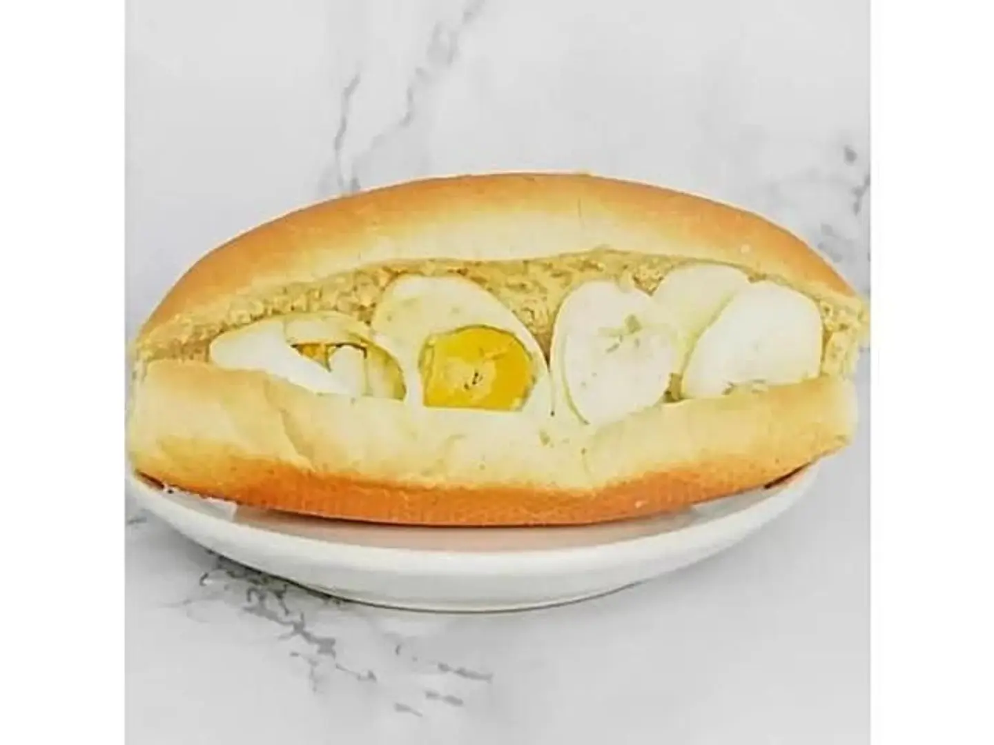 Boiled Eggs With Liquid Cheese Sandwich