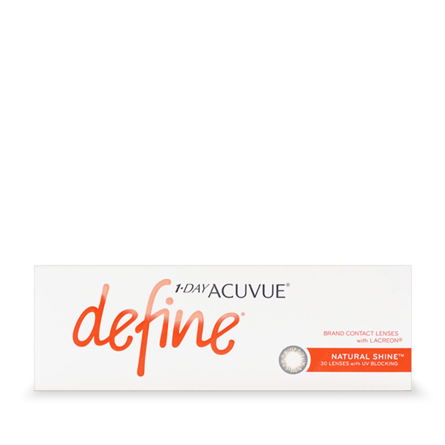 Acuvue 1 Day Define Pack Of 30 Natural Shine Contact Lens