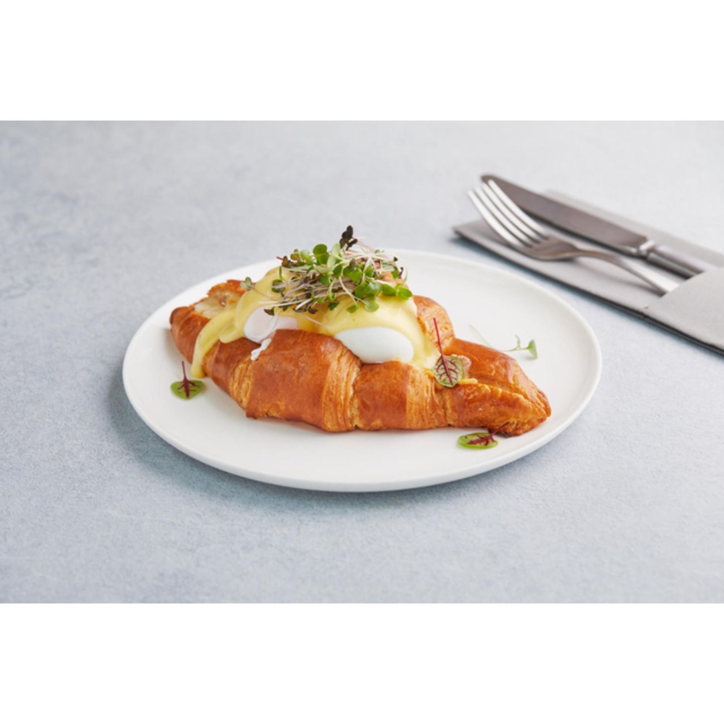 Eggs Benedict Croissant